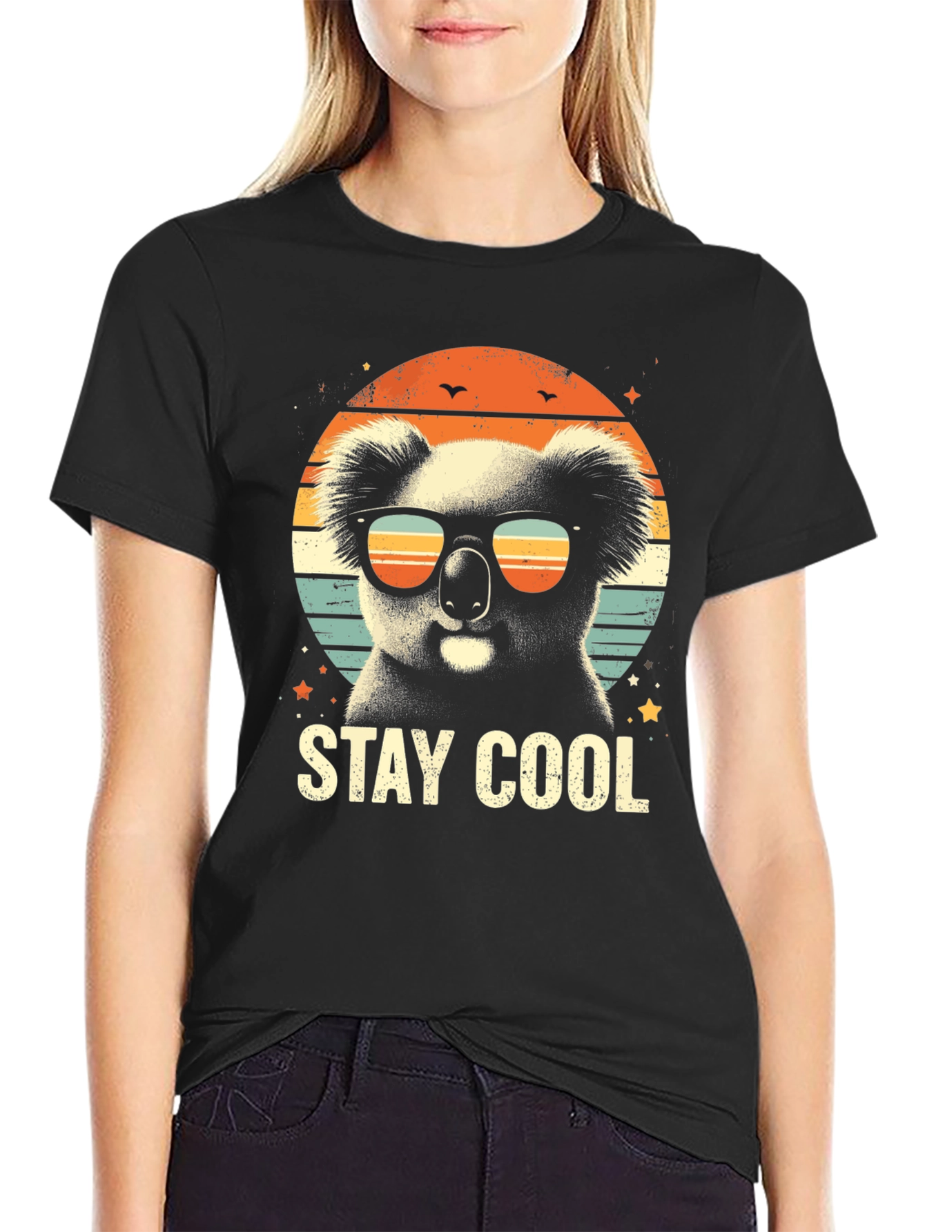 Cool Koala T-Shirt - Stay Cool Design