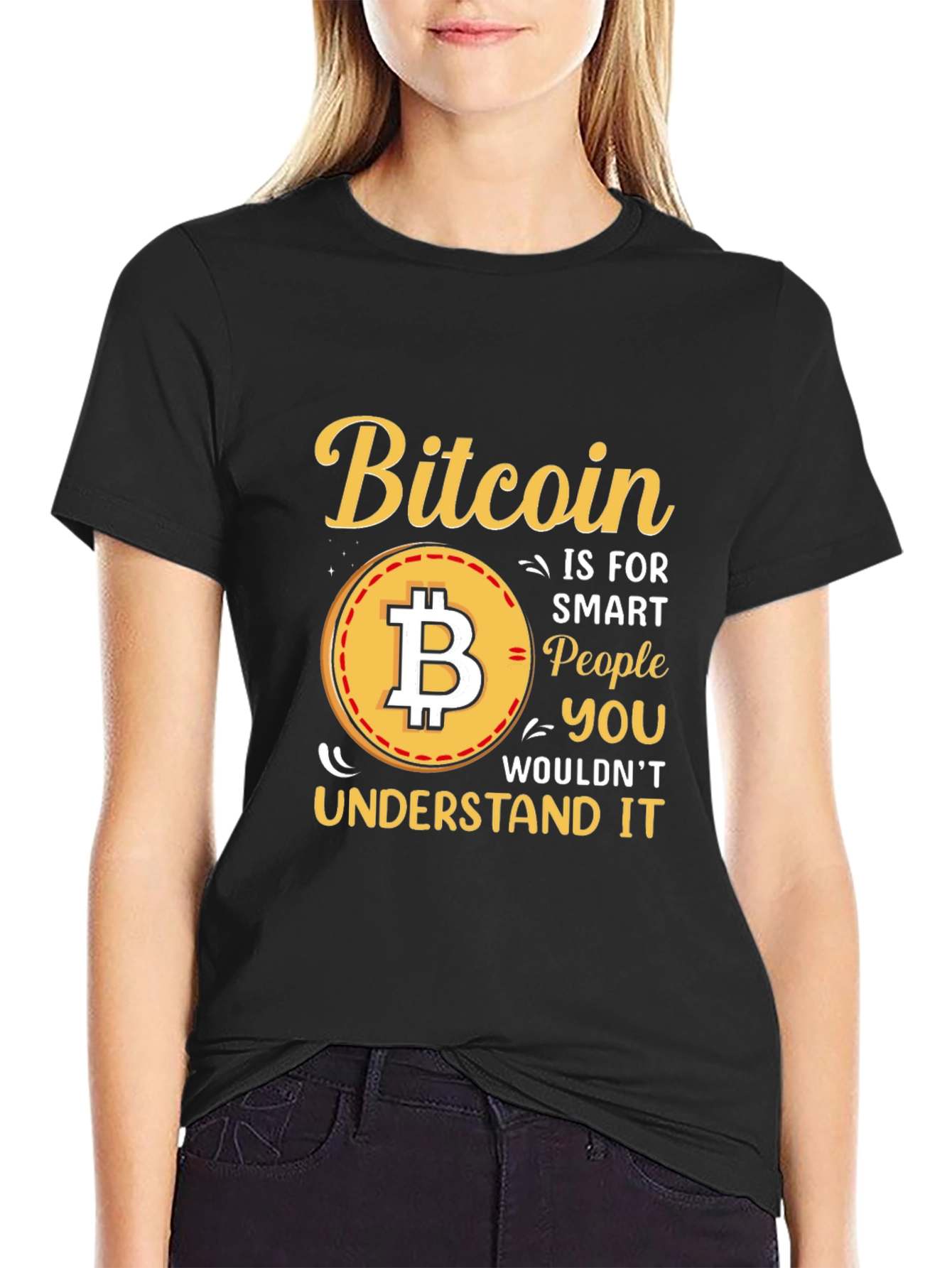 Bitcoin Smart People Graphic Tee