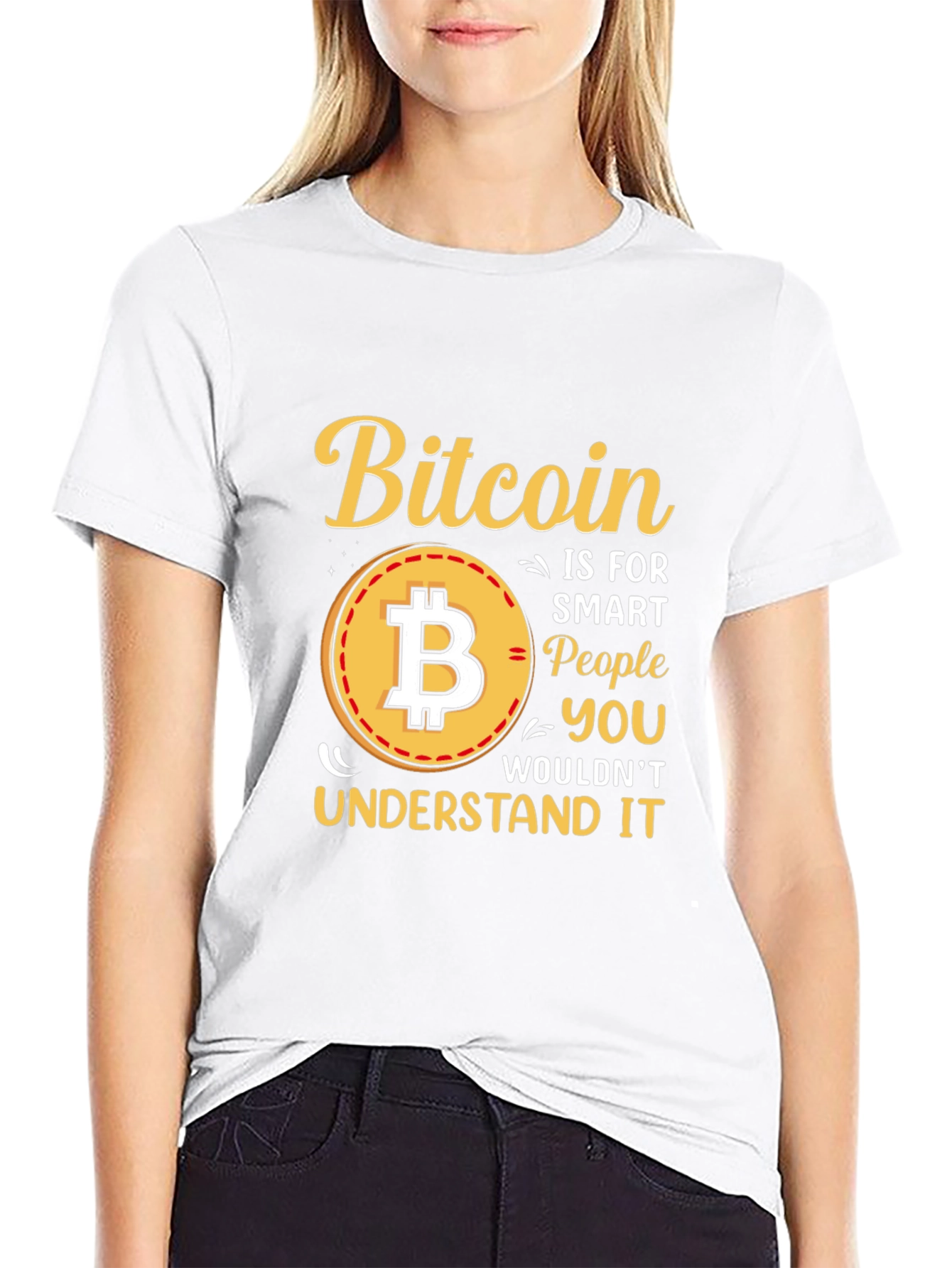 Bitcoin Smart People Graphic Tee