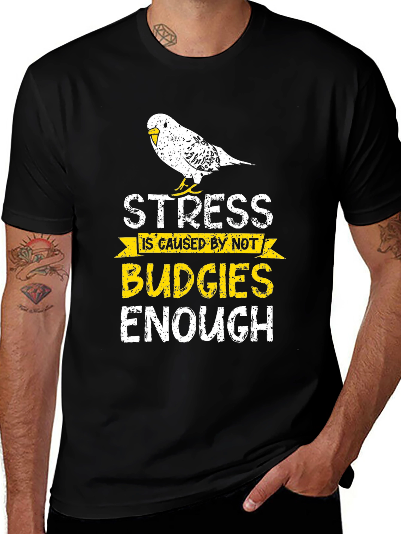 Stress Caused by Not Budgies Enough T-Shirt