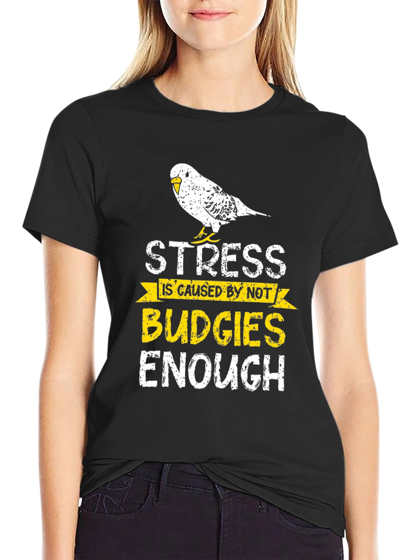 Stress Caused by Not Budgies Enough T-Shirt