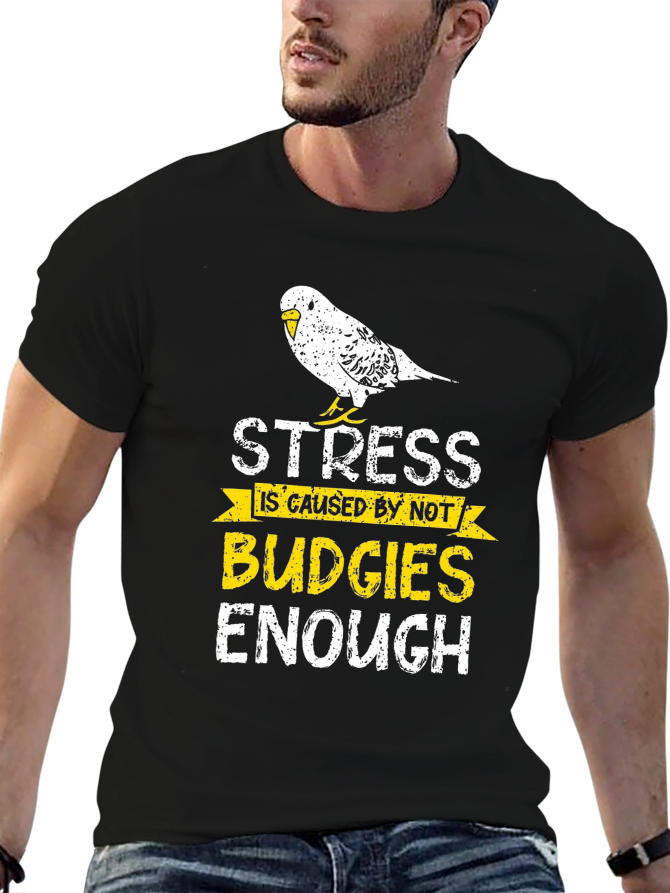 Stress Caused by Not Budgies Enough T-Shirt