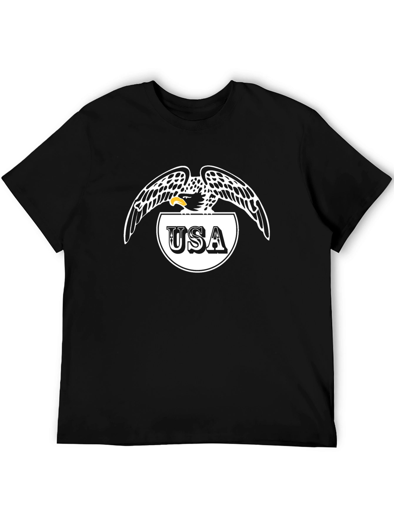 Eagle USA Graphic Black T-Shirt