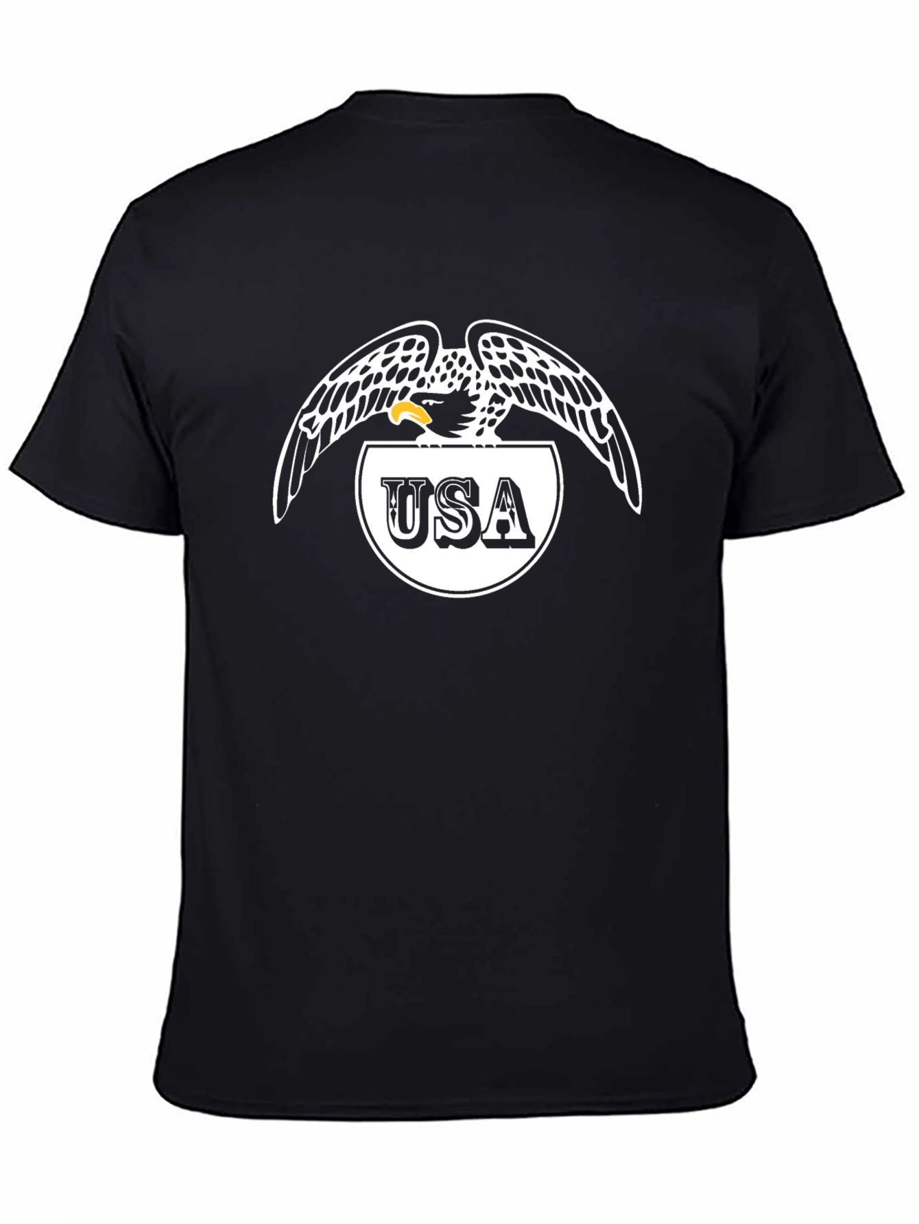 Eagle USA Graphic Black T-Shirt