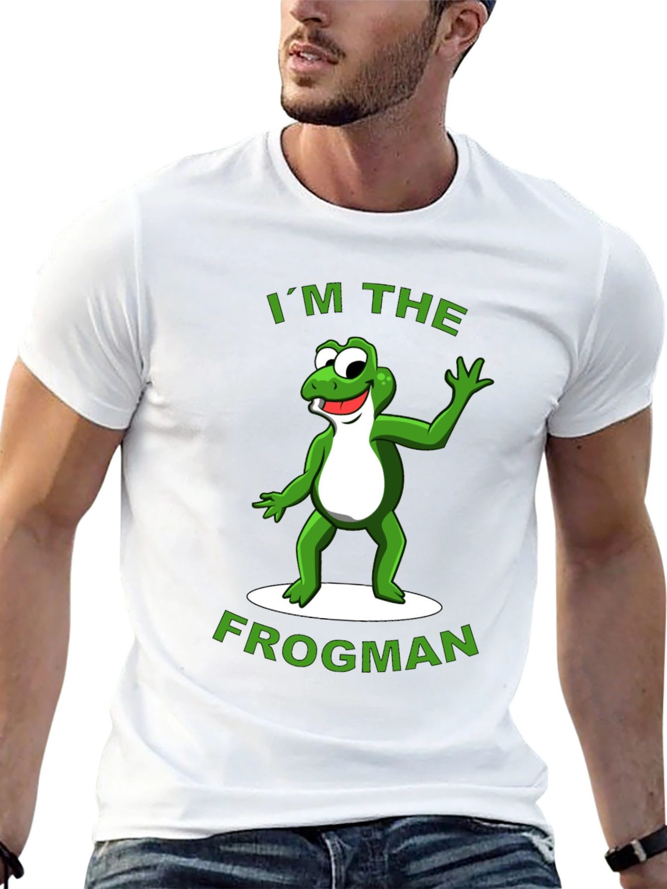 Im The Frogman Funny Graphic T-Shirt