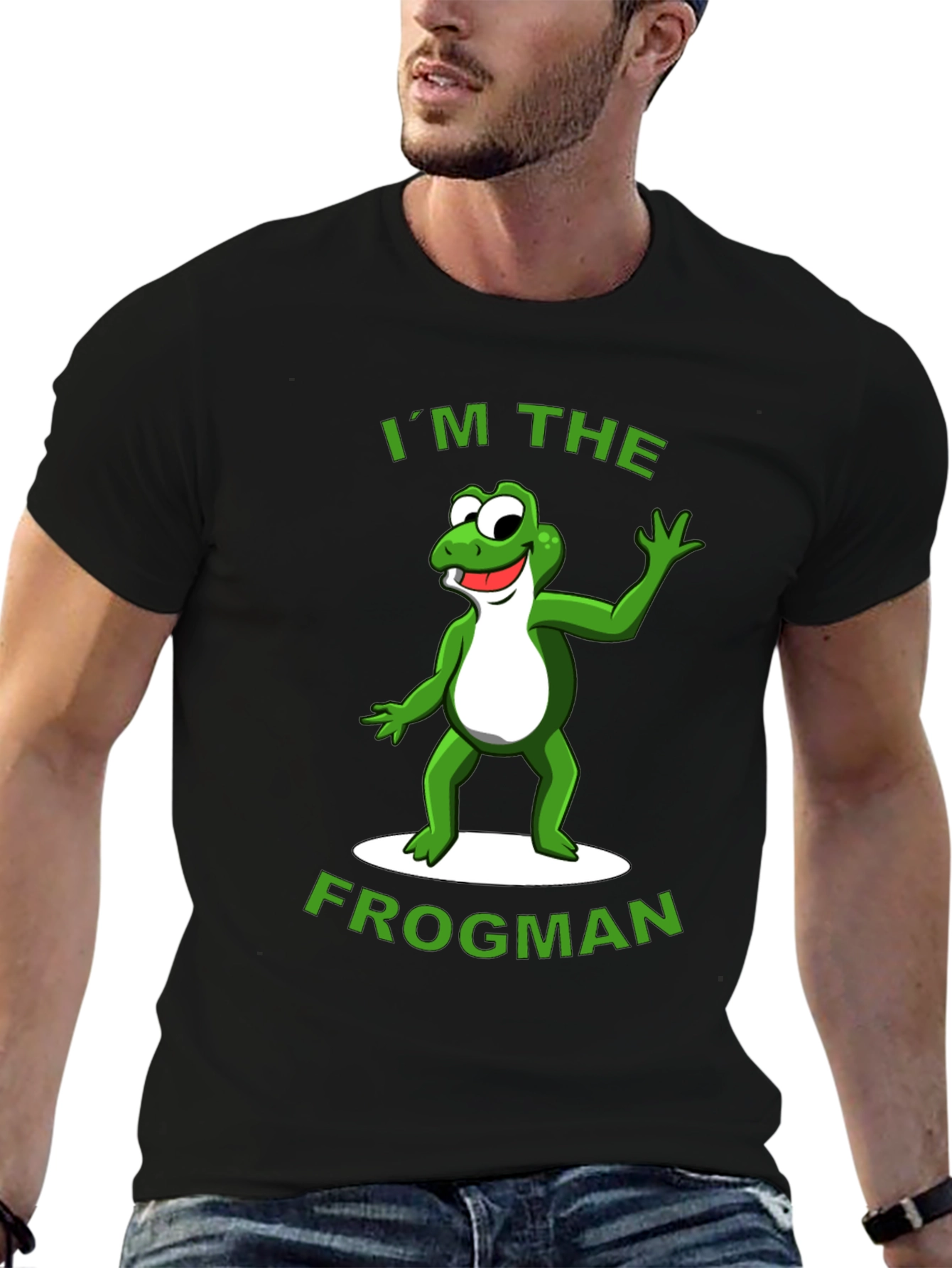 Im The Frogman Funny Graphic T-Shirt