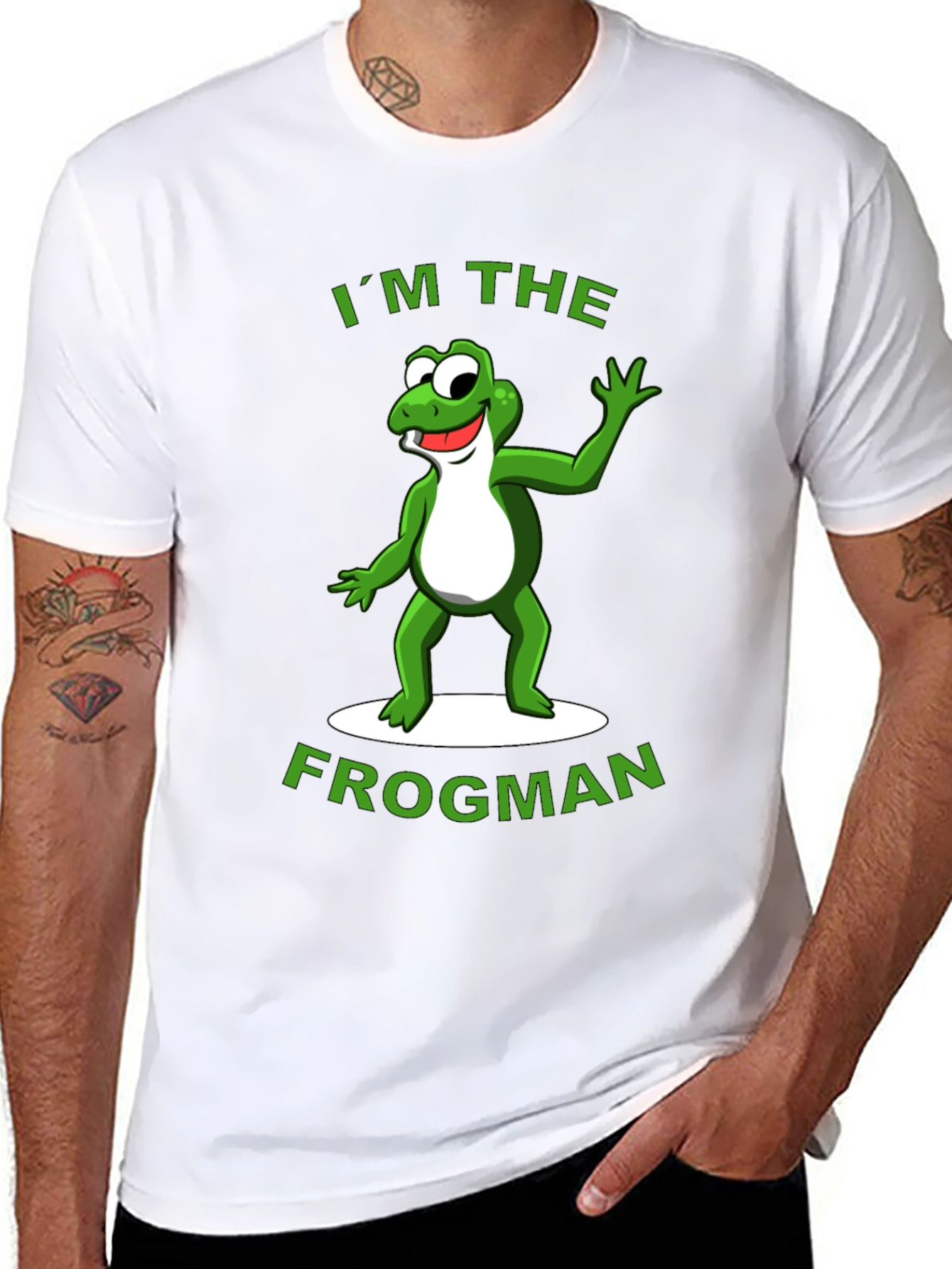 Im The Frogman Funny Graphic T-Shirt