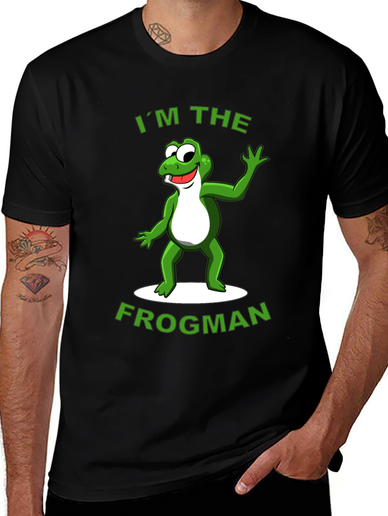 Im The Frogman Funny Graphic T-Shirt