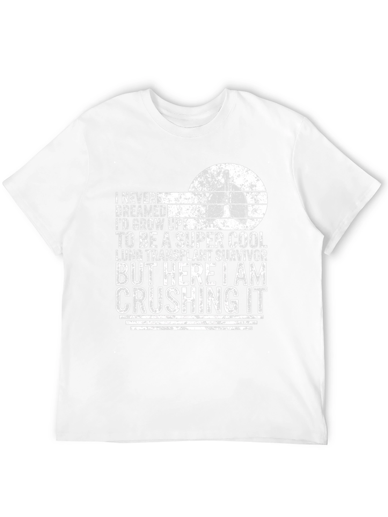 Cool Lung Transplant Survivor T-Shirt
