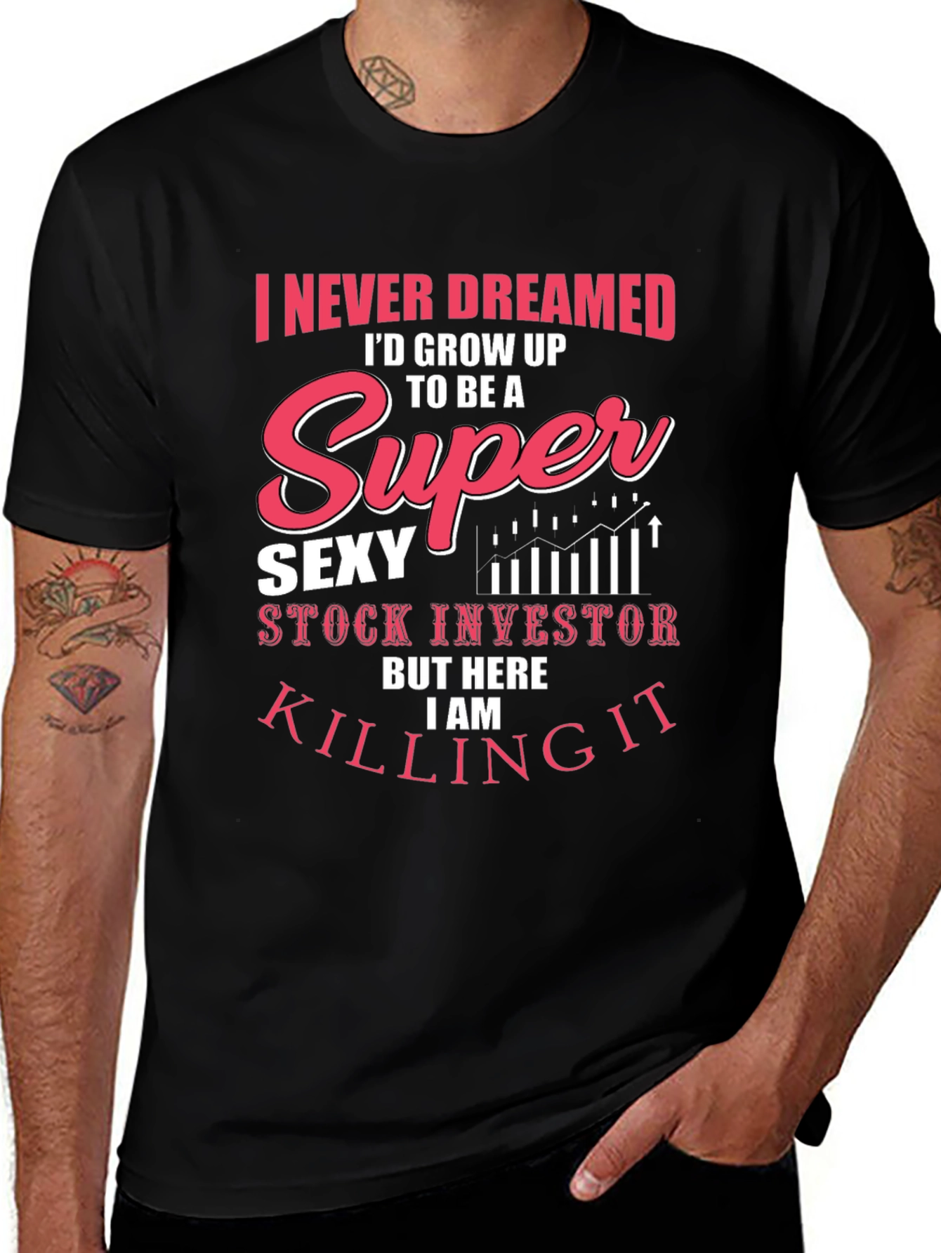Super Sexy Stock Investor Tee