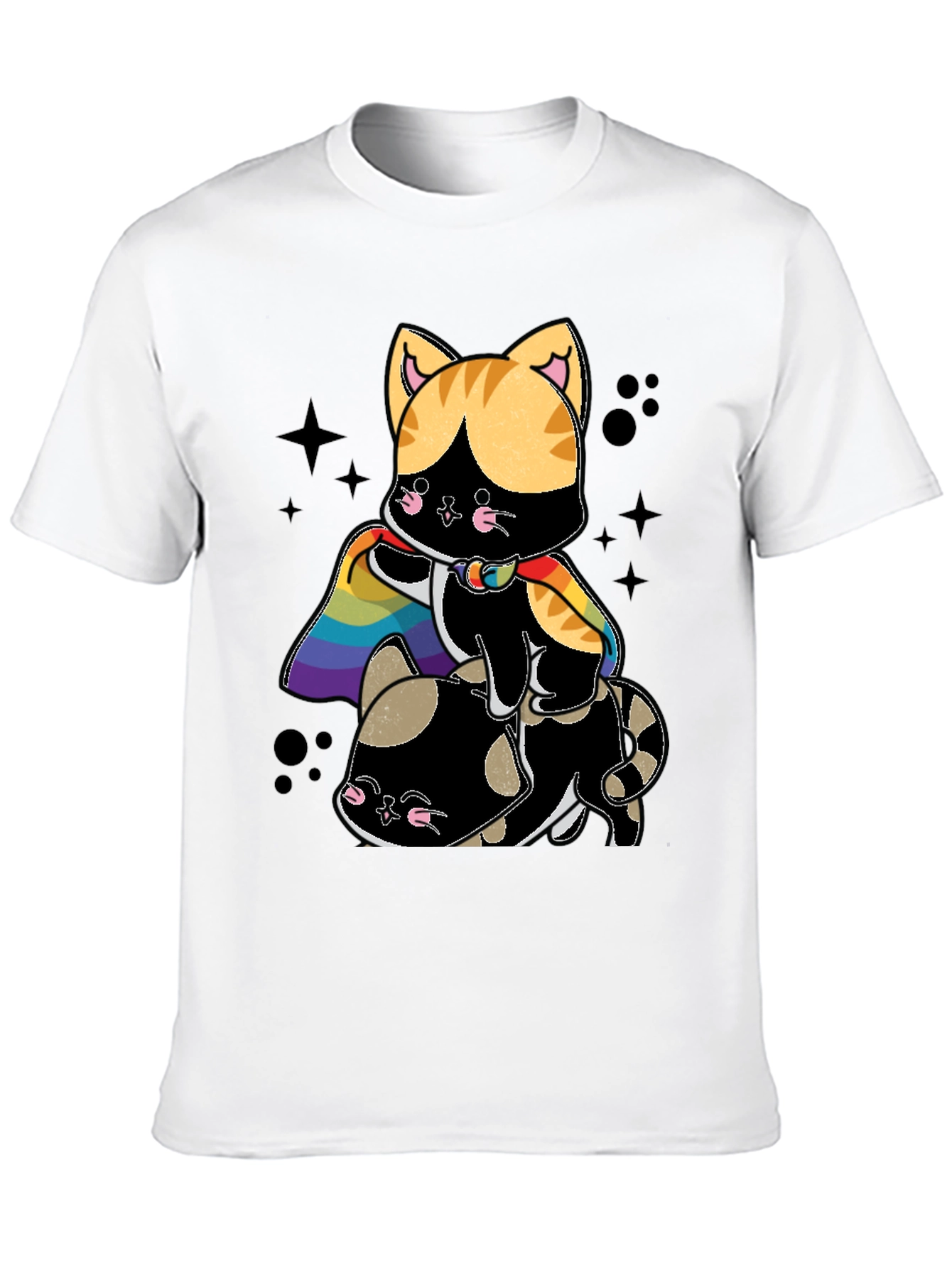 Cat Pride T-Shirt - LGBTQ+ Friendly Cute Graphic Tee