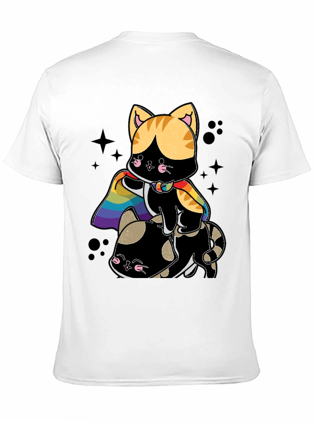 Cat Pride T-Shirt - LGBTQ+ Friendly Cute Graphic Tee