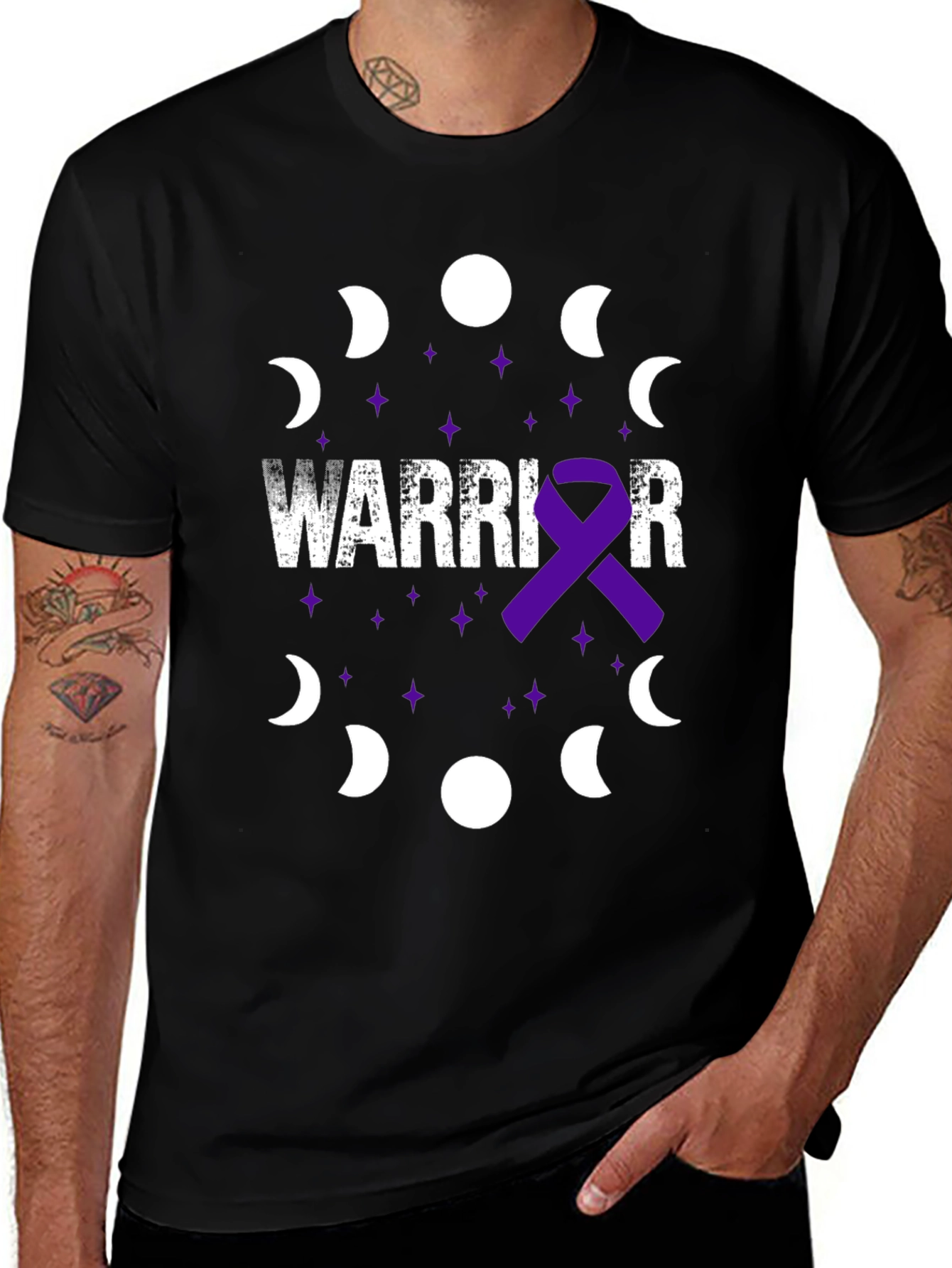 Warrior Awareness Ribbon T-Shirt