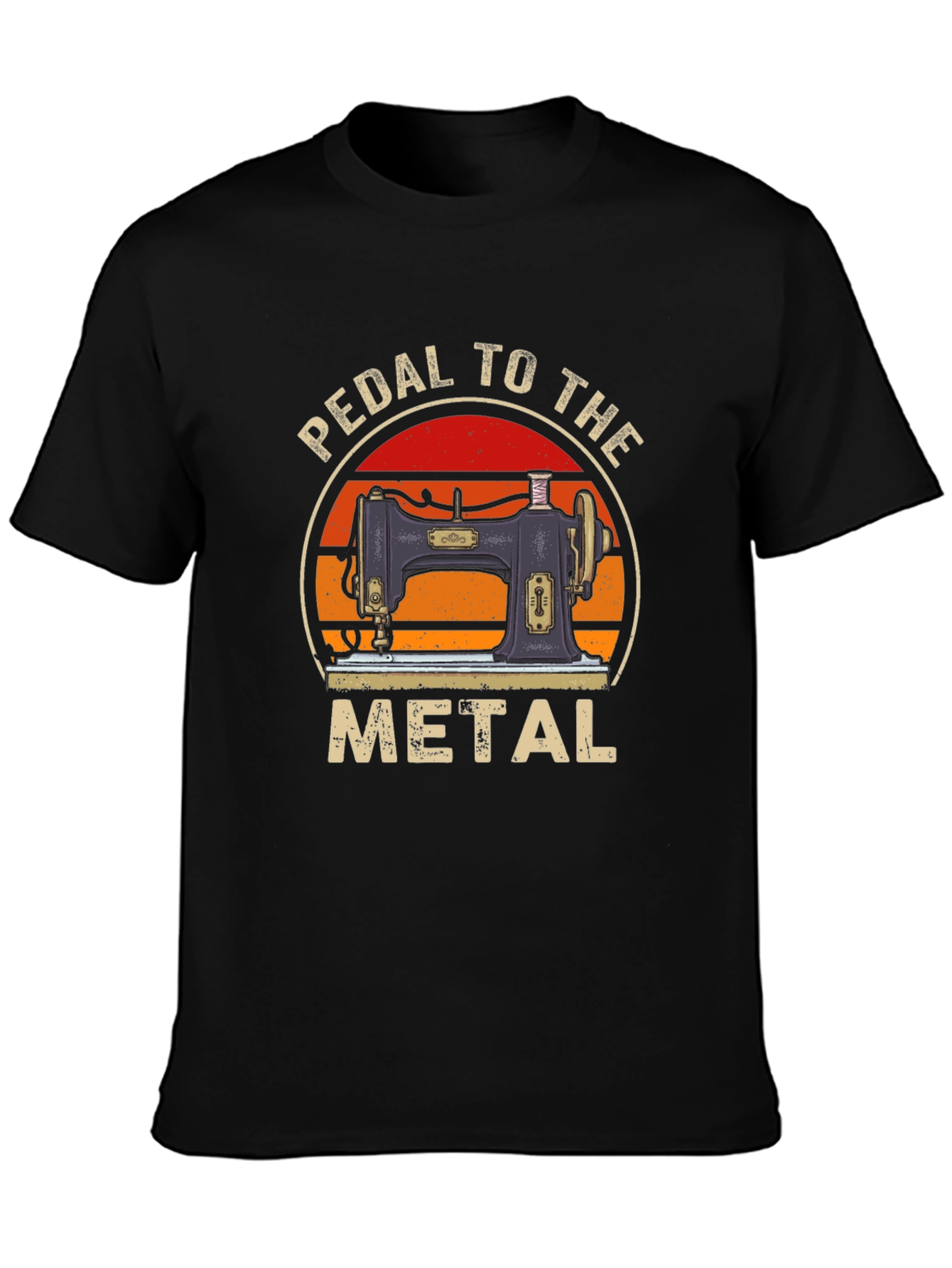 Pedal to the Metal Sewing Machine T-Shirt