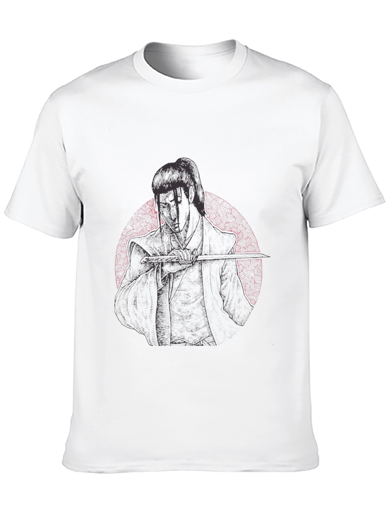 Samurai Graphic Black Tee