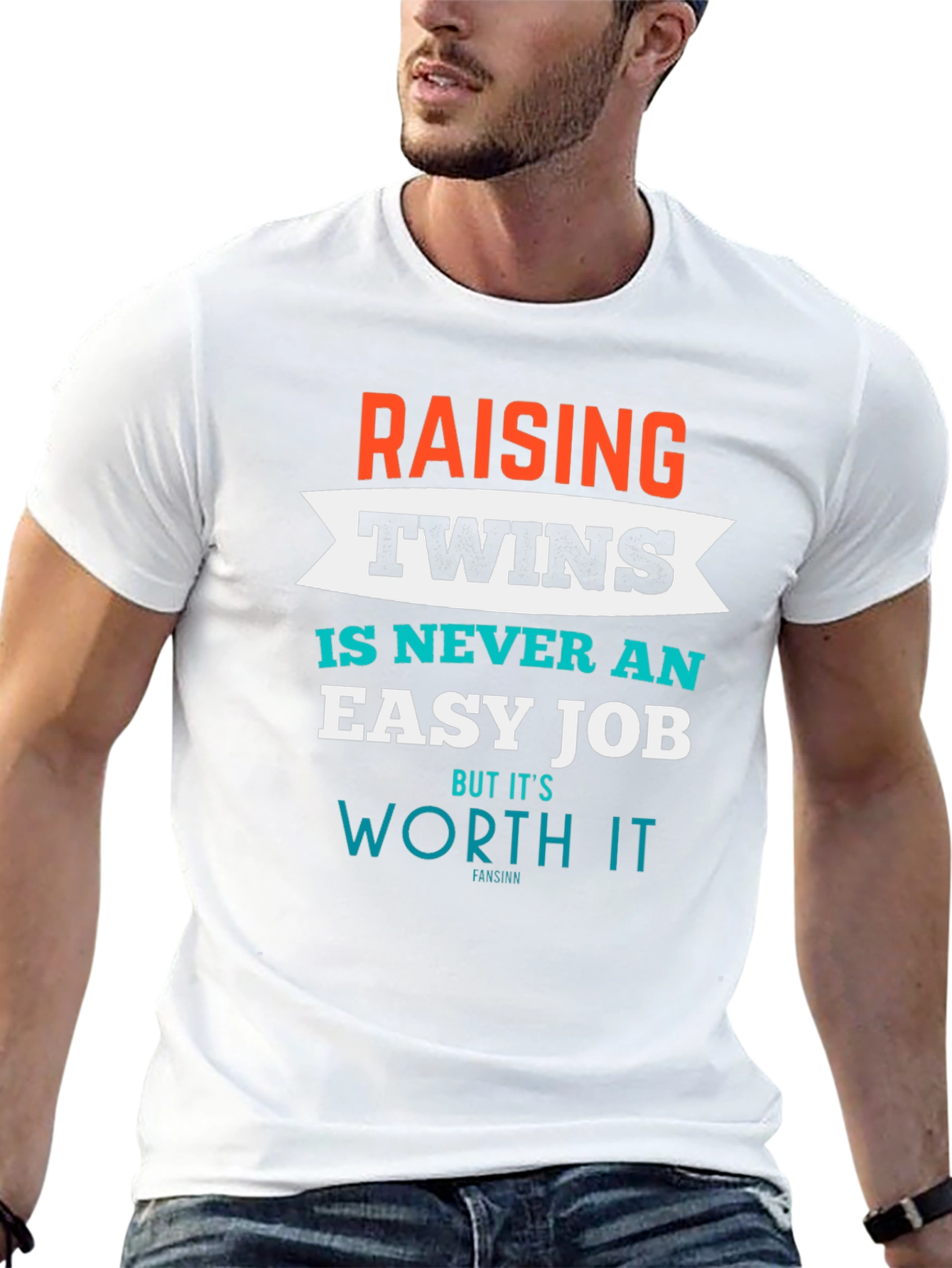 Raising Twins T-Shirt - Its Worth It