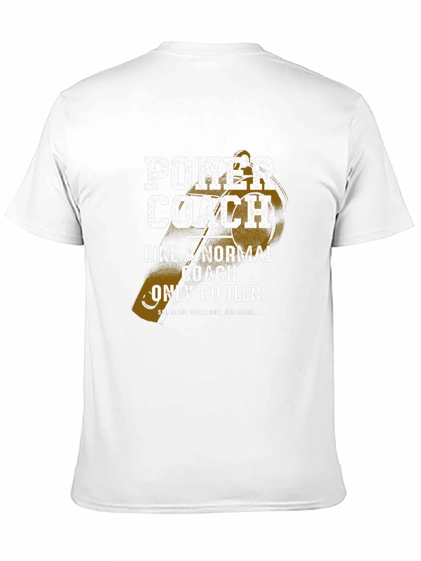 Poker Coach T-Shirt - Cool & Awesome Gift