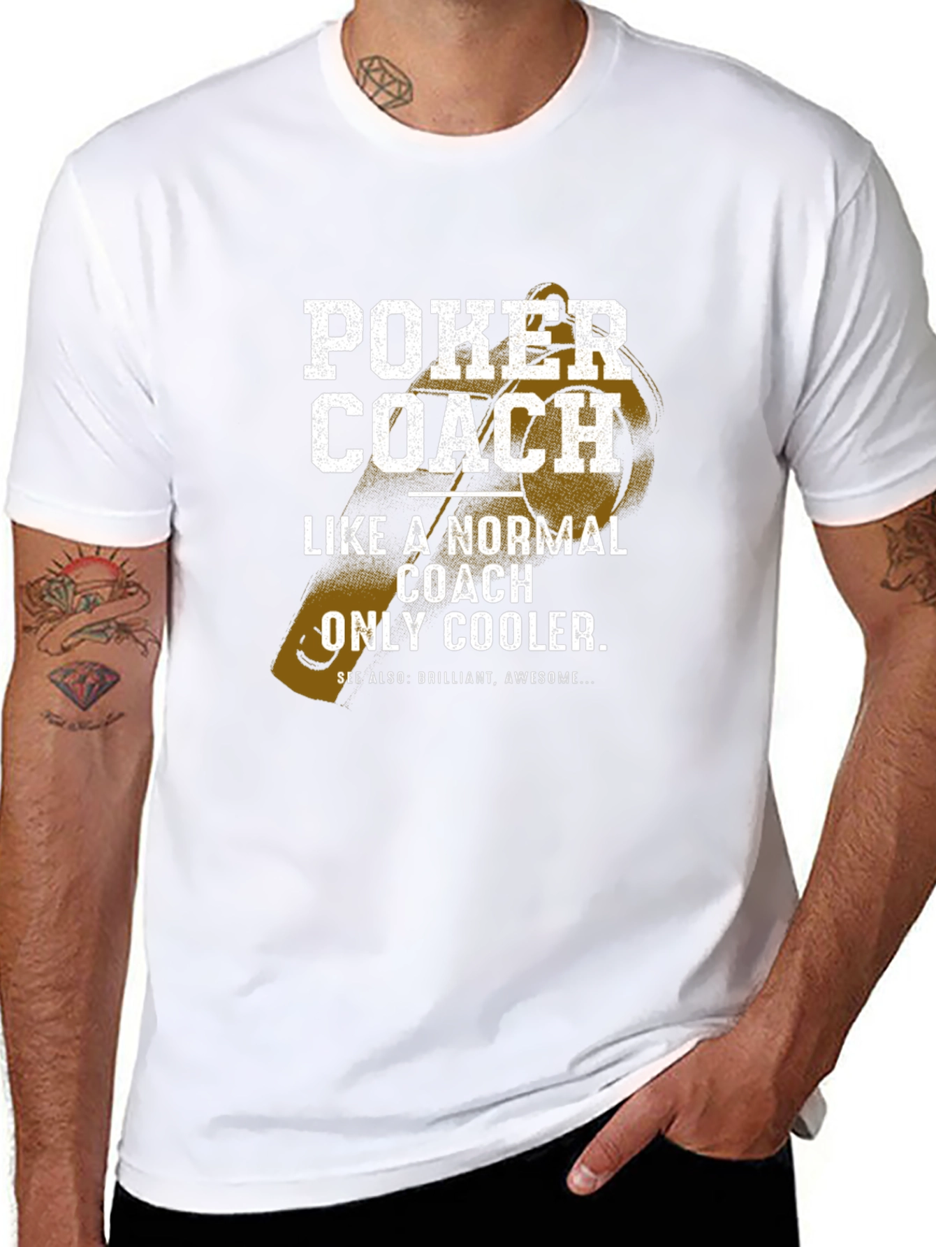 Poker Coach T-Shirt - Cool & Awesome Gift