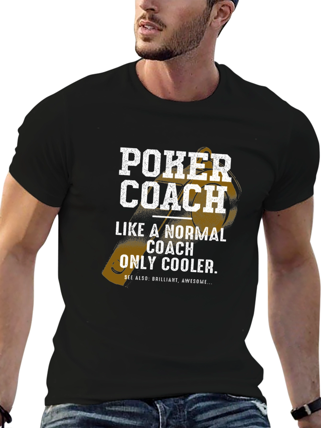 Poker Coach T-Shirt - Cool & Awesome Gift