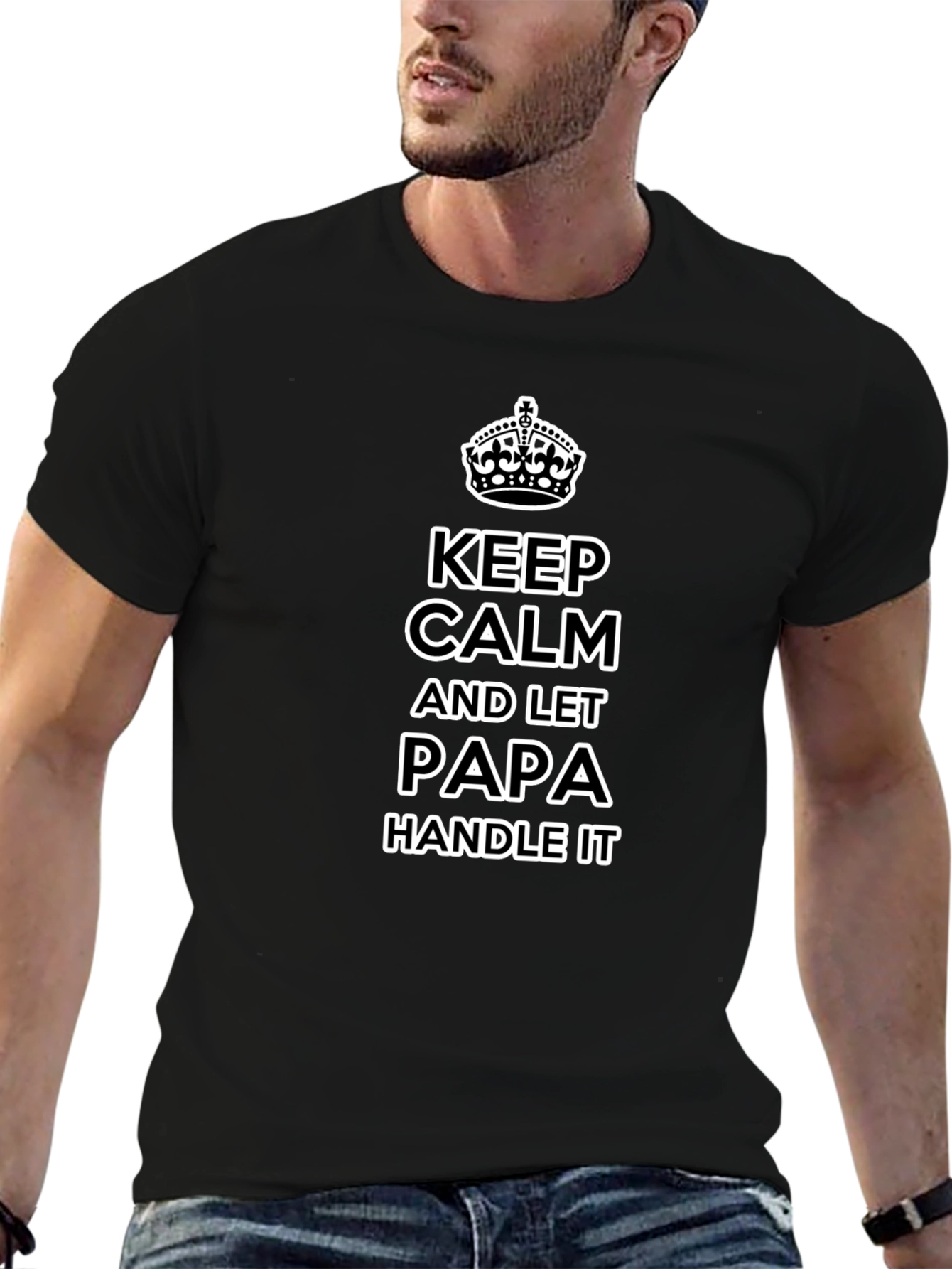 Keep Calm Papa T-Shirt