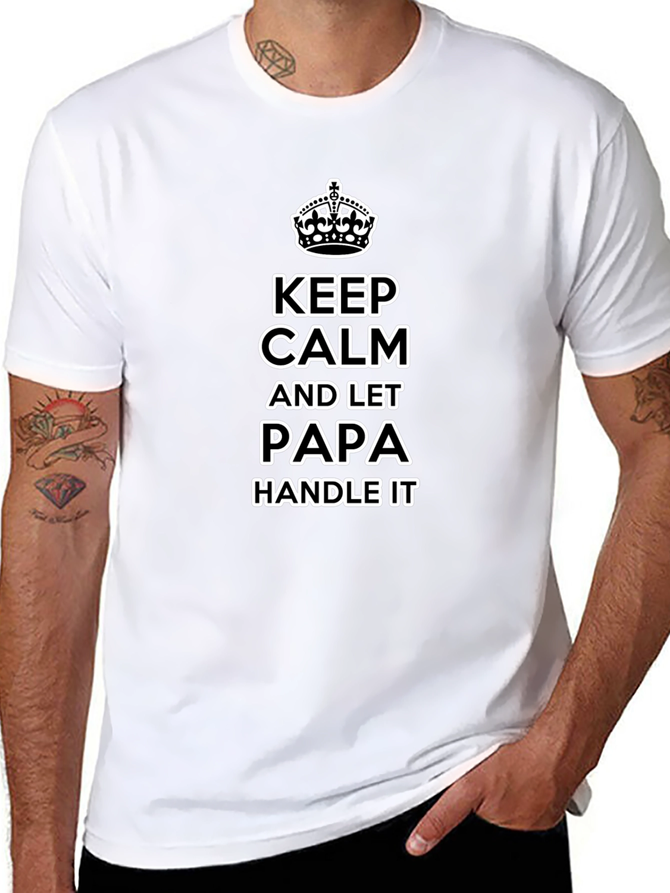 Keep Calm Papa T-Shirt