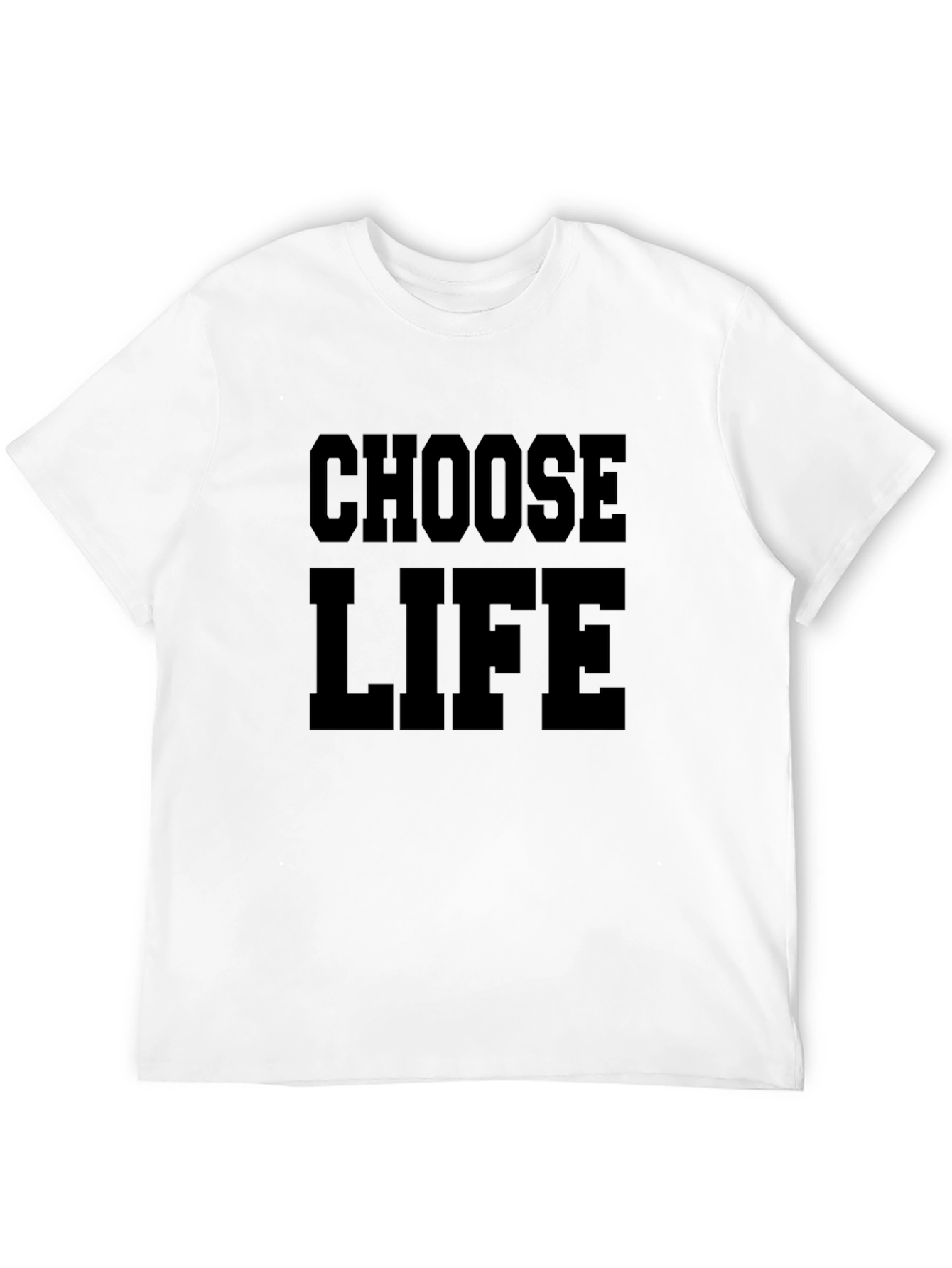 Choose Life T-Shirt - Classic Black Tee