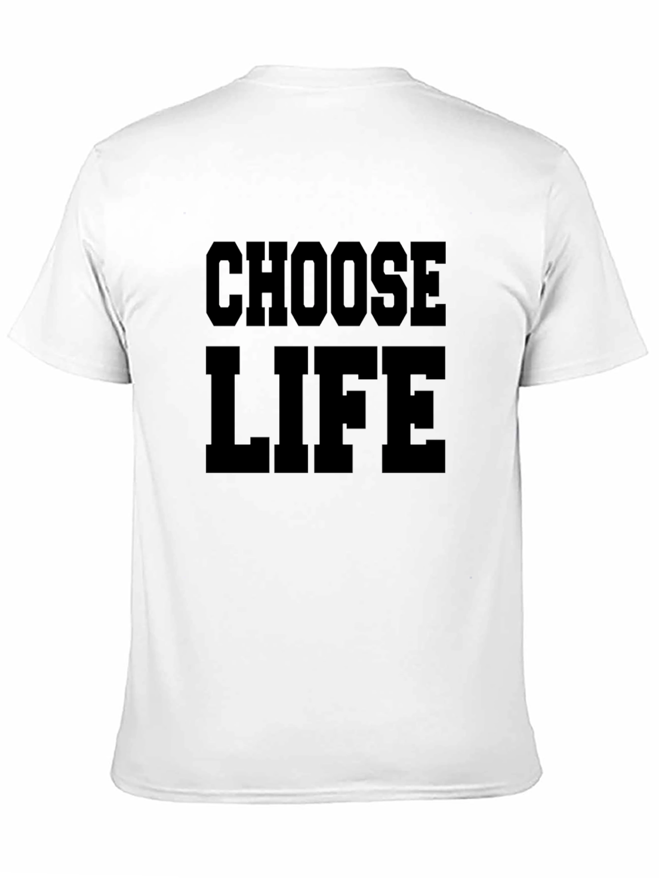 Choose Life T-Shirt - Classic Black Tee