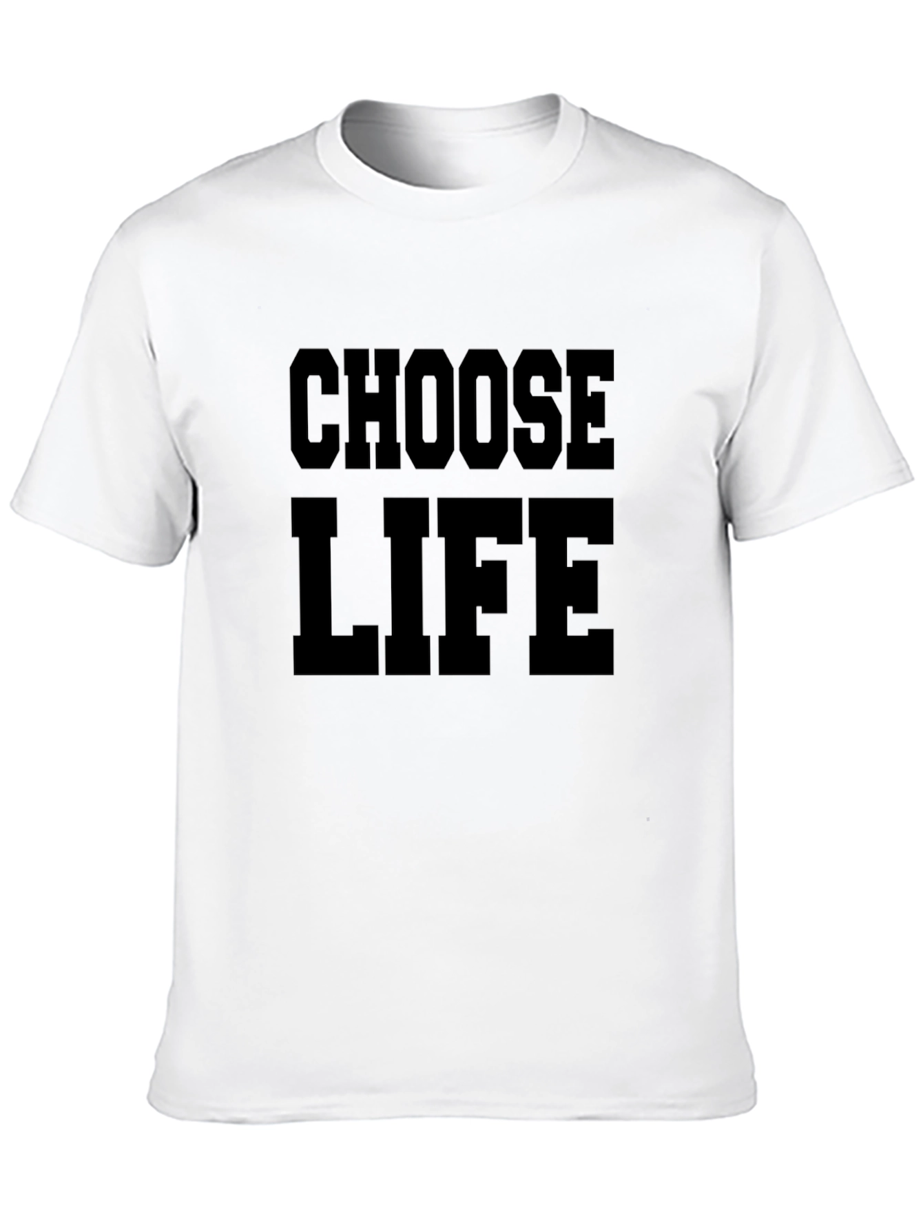 Choose Life T-Shirt - Classic Black Tee