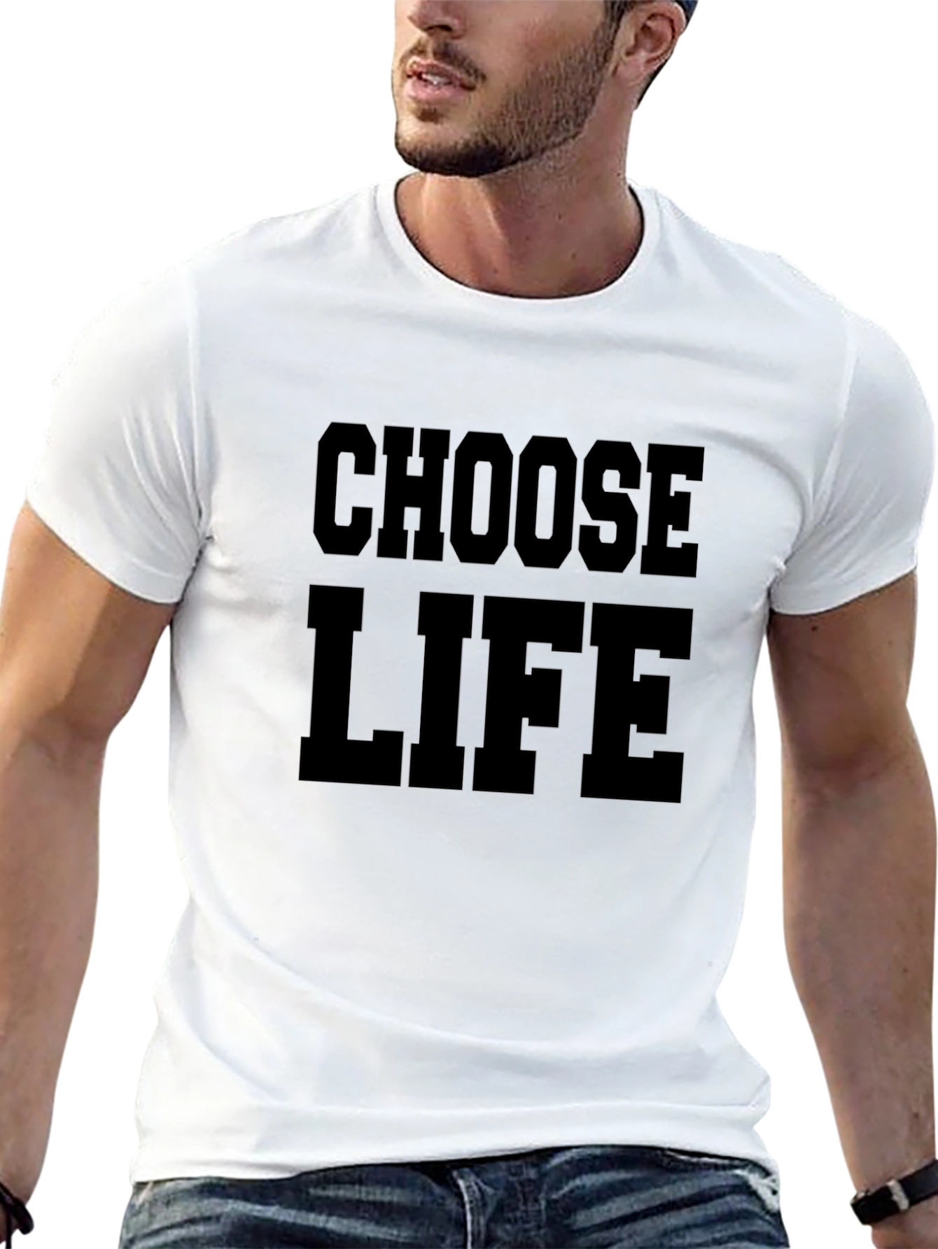 Choose Life T-Shirt - Classic Black Tee