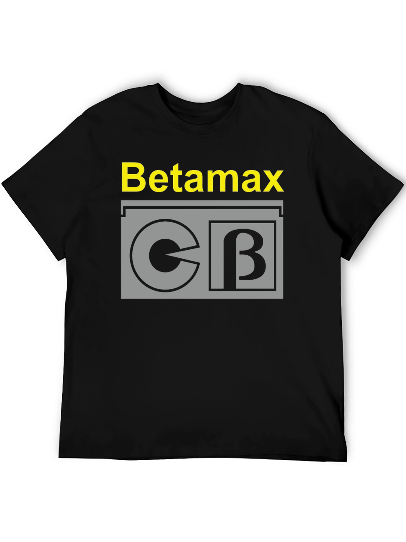 Betamax T-Shirt Retro Video Cassette Tape Design