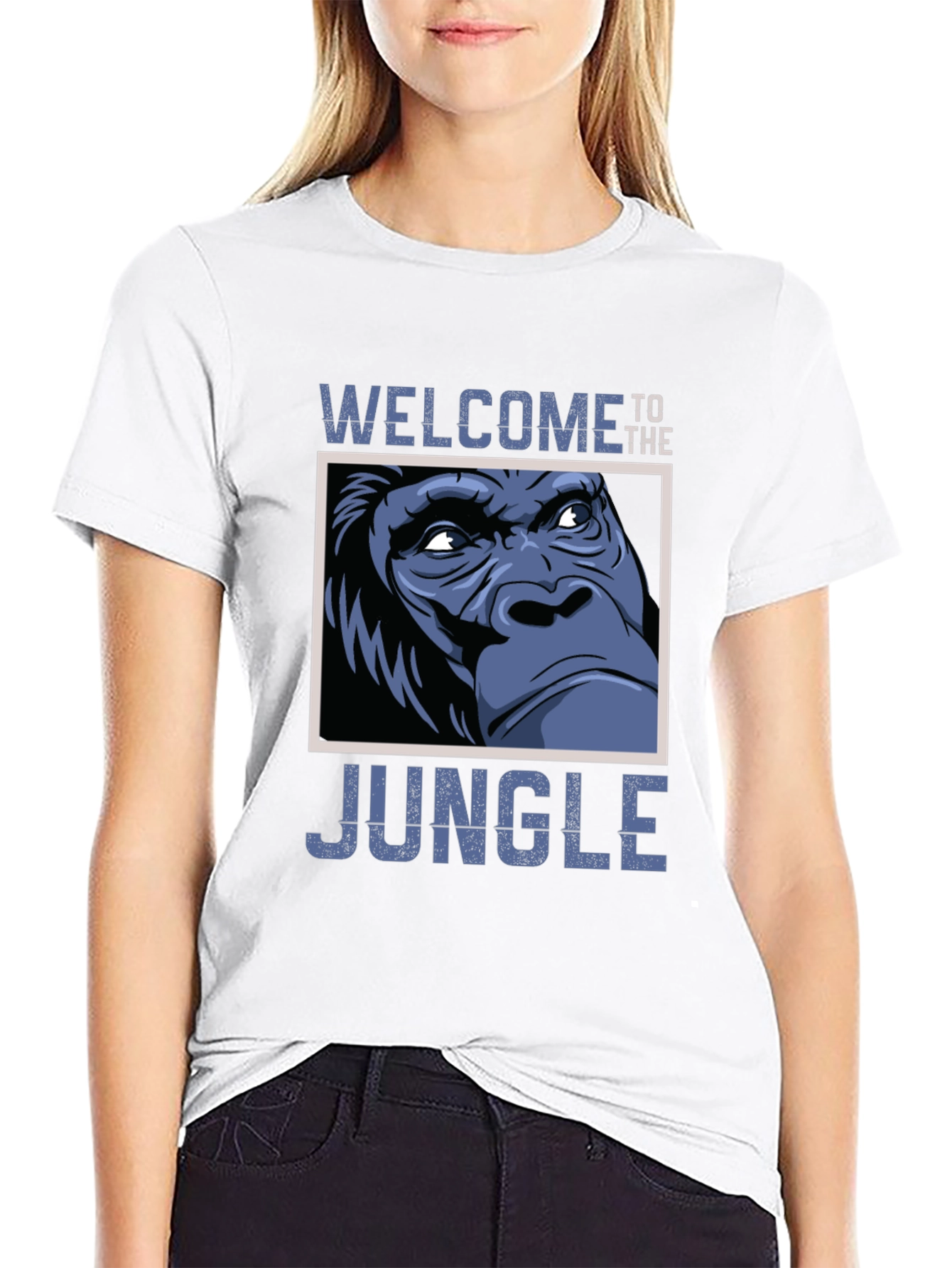 Welcome to the Jungle Gorilla Graphic Tee