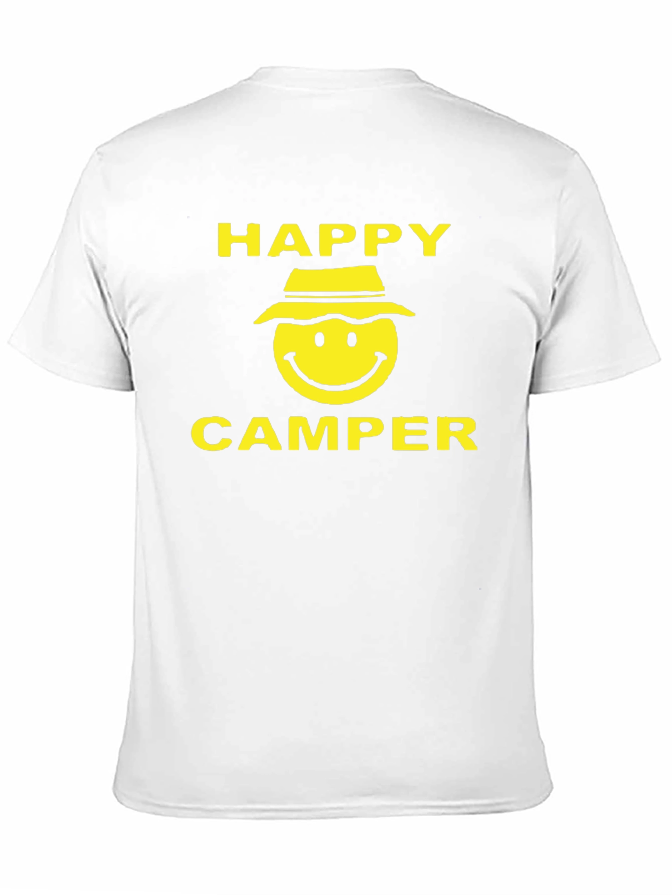 Happy Camper Graphic T-Shirt - Black