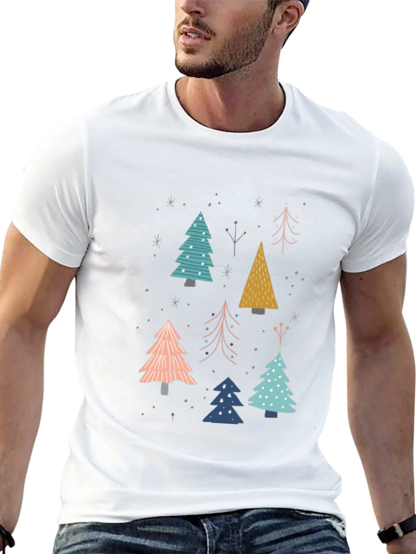 Festive Trees Graphic Tee