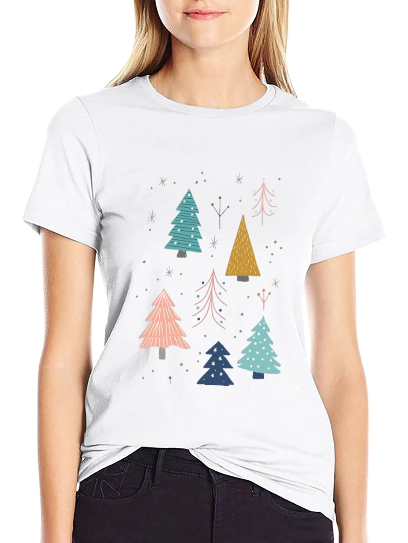 Festive Trees Graphic Tee