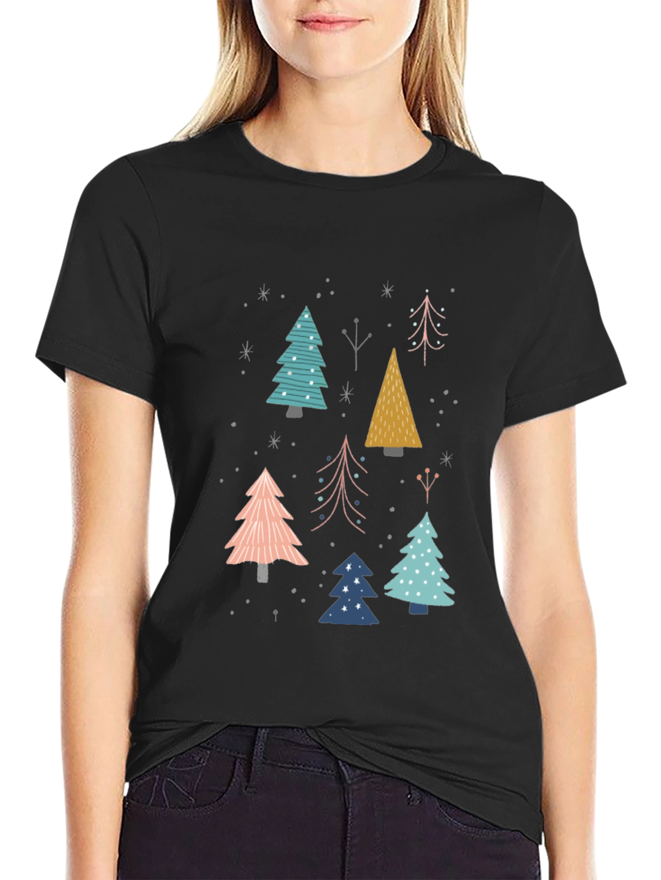 Festive Trees Graphic Tee