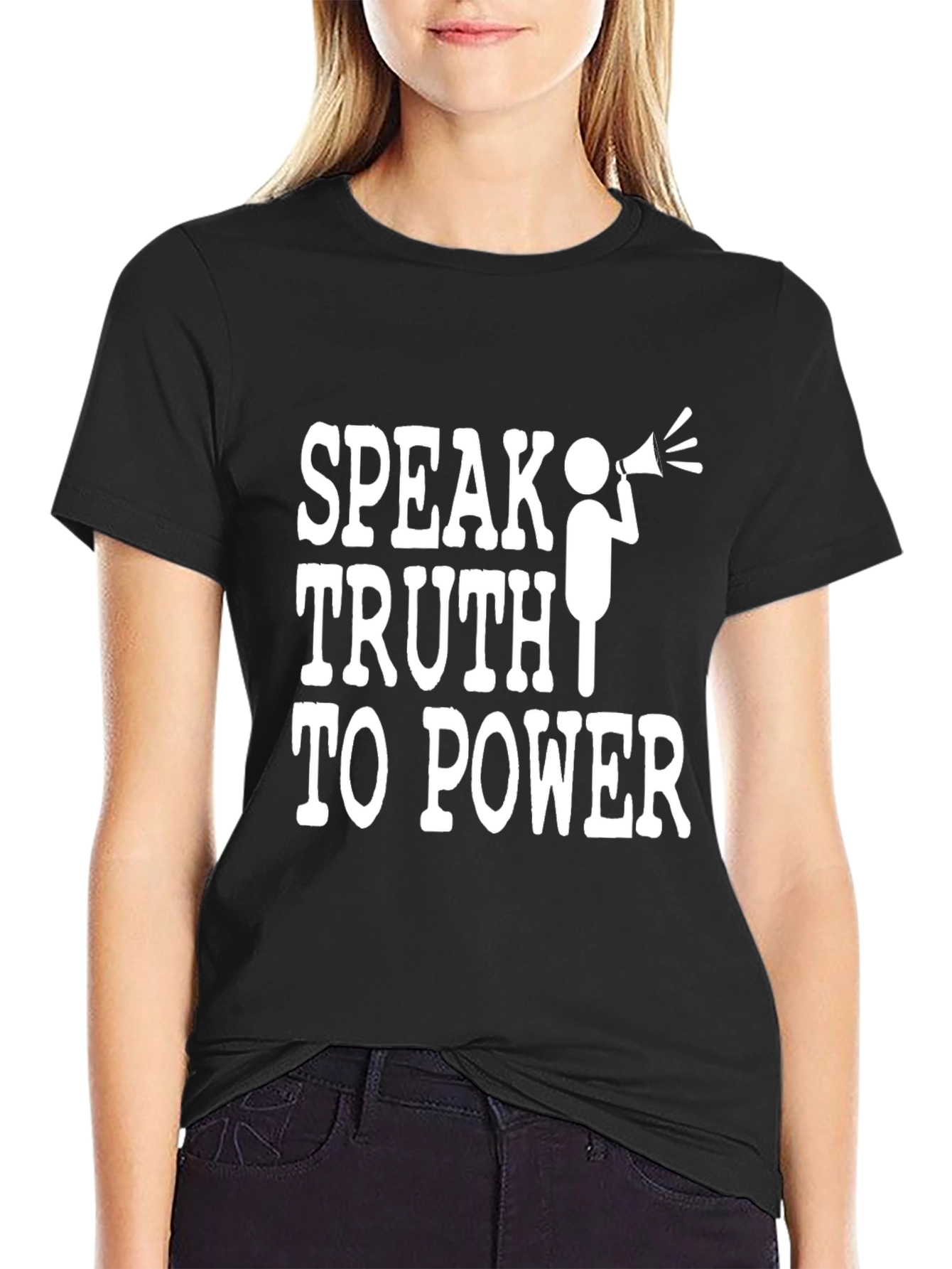 Speak Truth to Power Graphic Tee - Activist T-Shirt