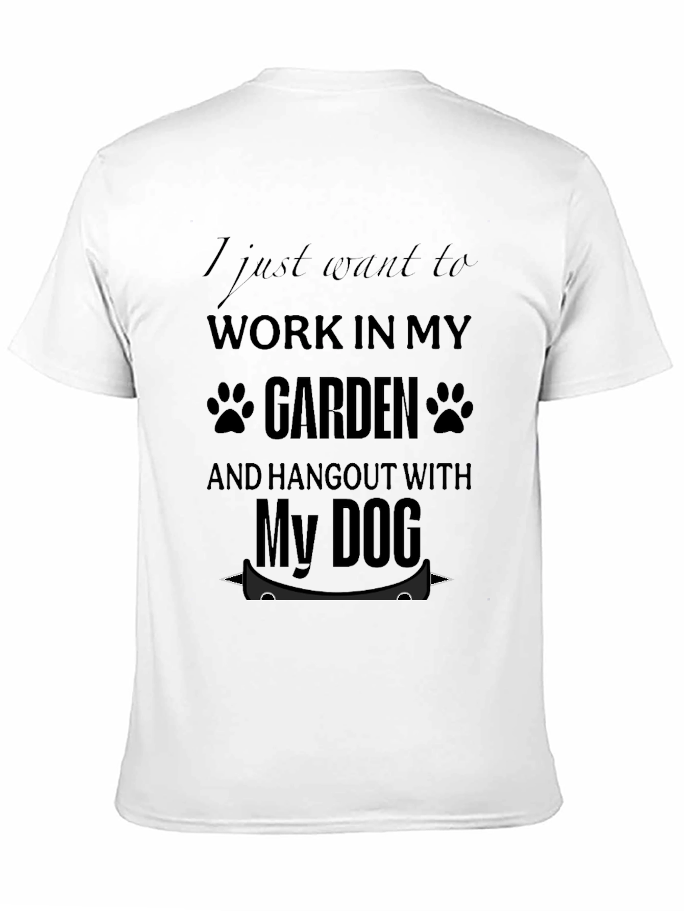 Garden & Dog T-Shirt - Relaxed Fit