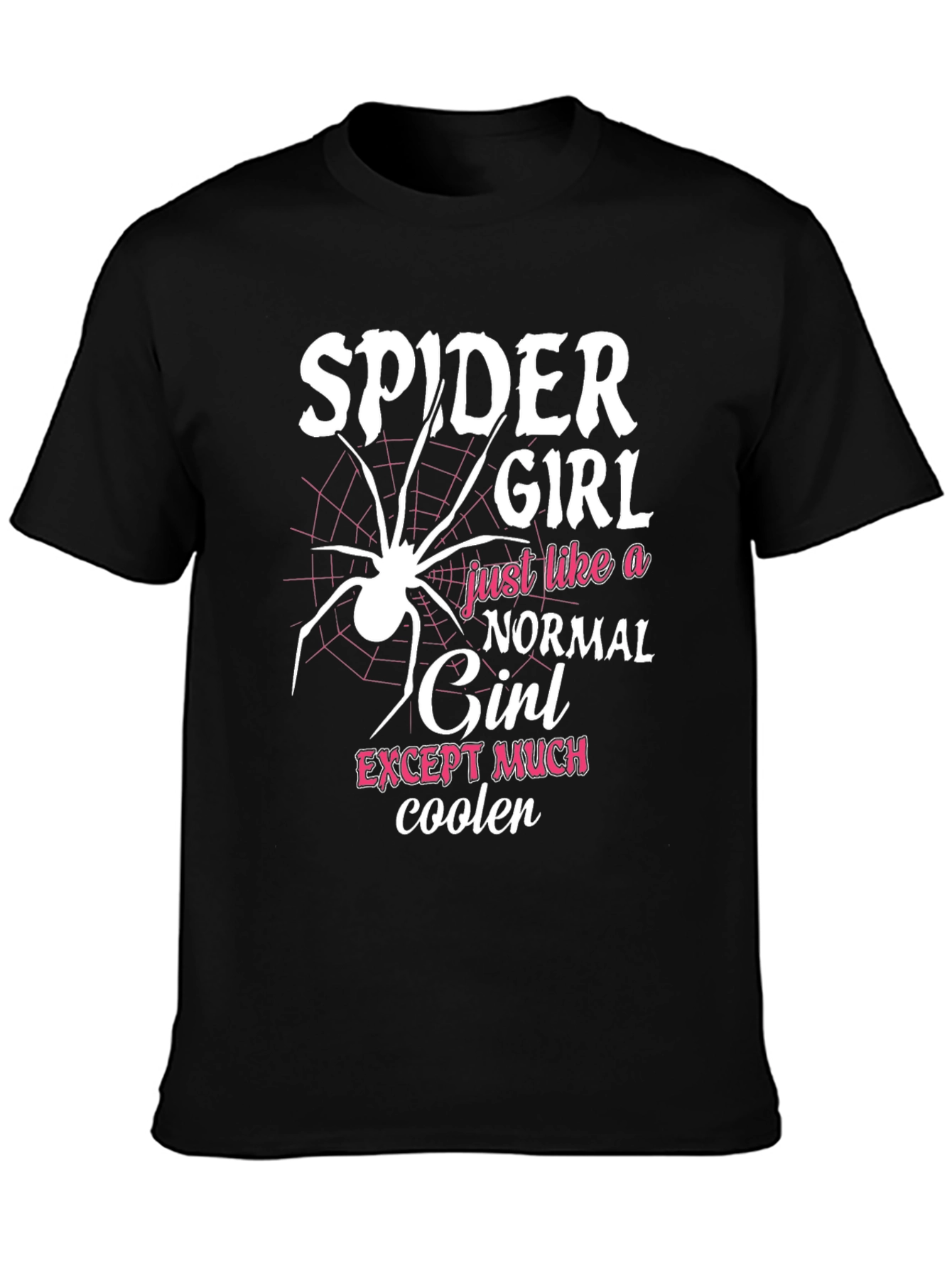 Spider Girl T-Shirt - Cool Graphic Tee