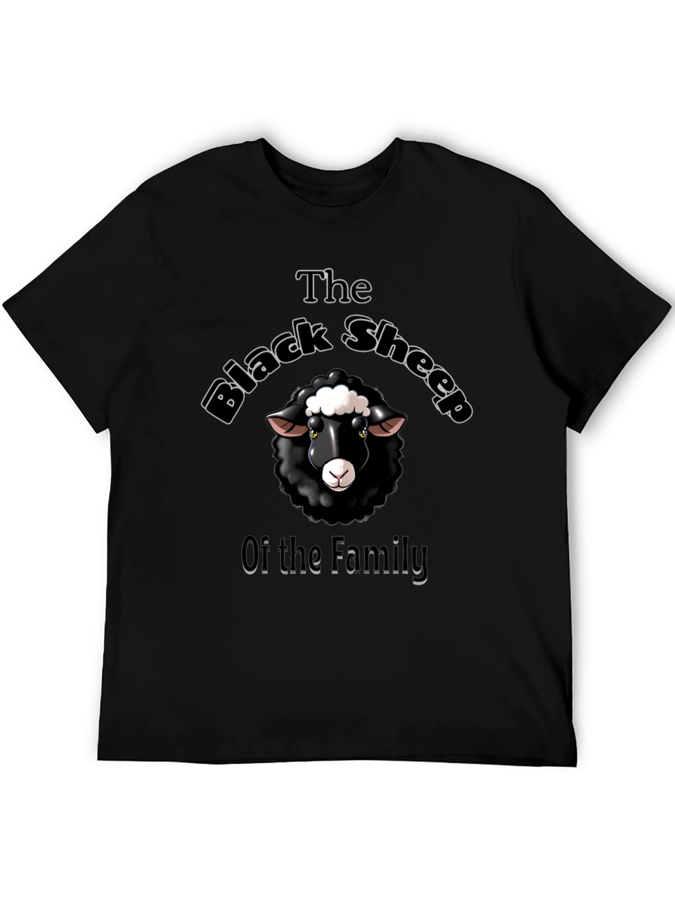 Black Sheep T-Shirt - Unique Family Statement Tee