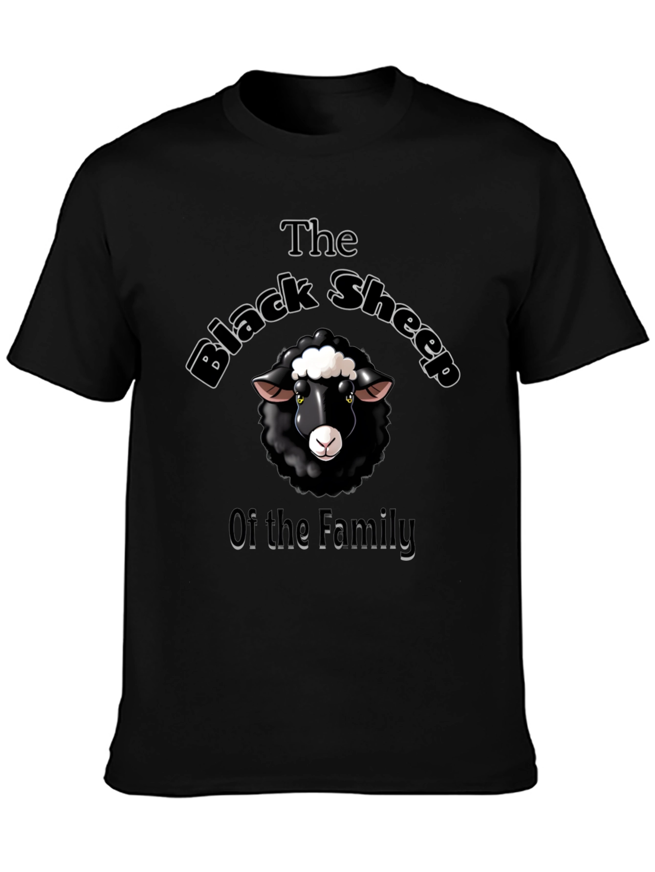 Black Sheep T-Shirt - Unique Family Statement Tee