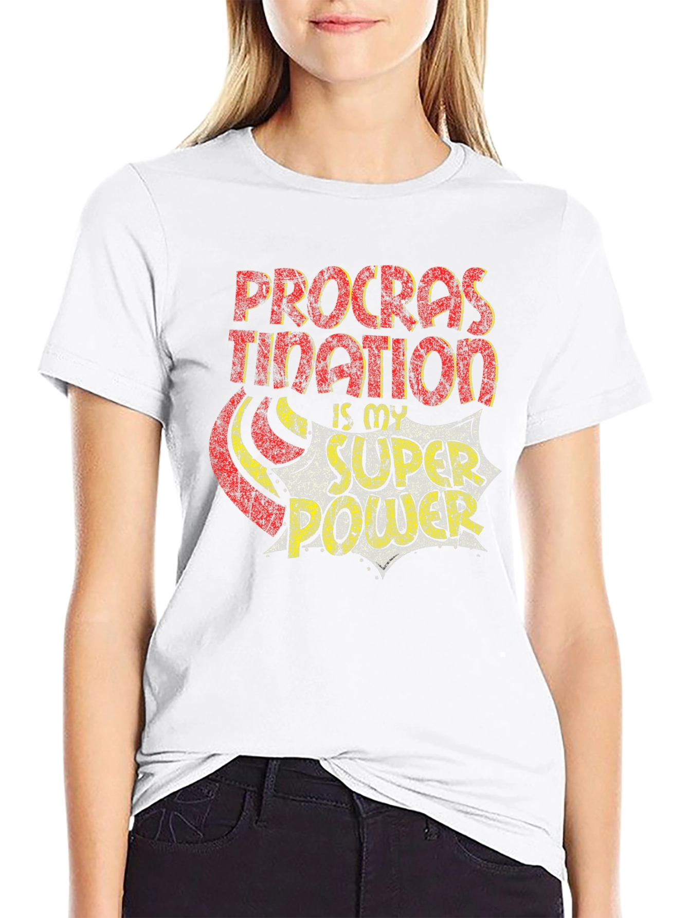 Procrastination is My Superpower T-Shirt