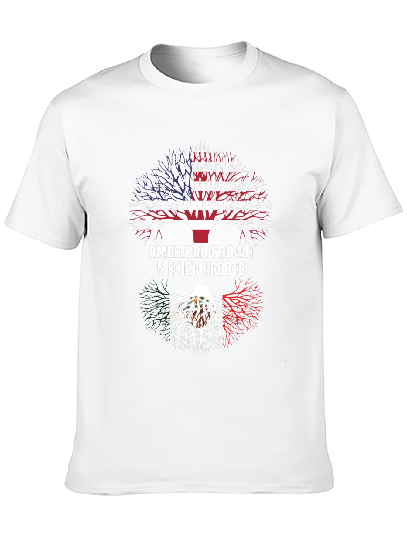 American Grown Mexican Roots T-Shirt