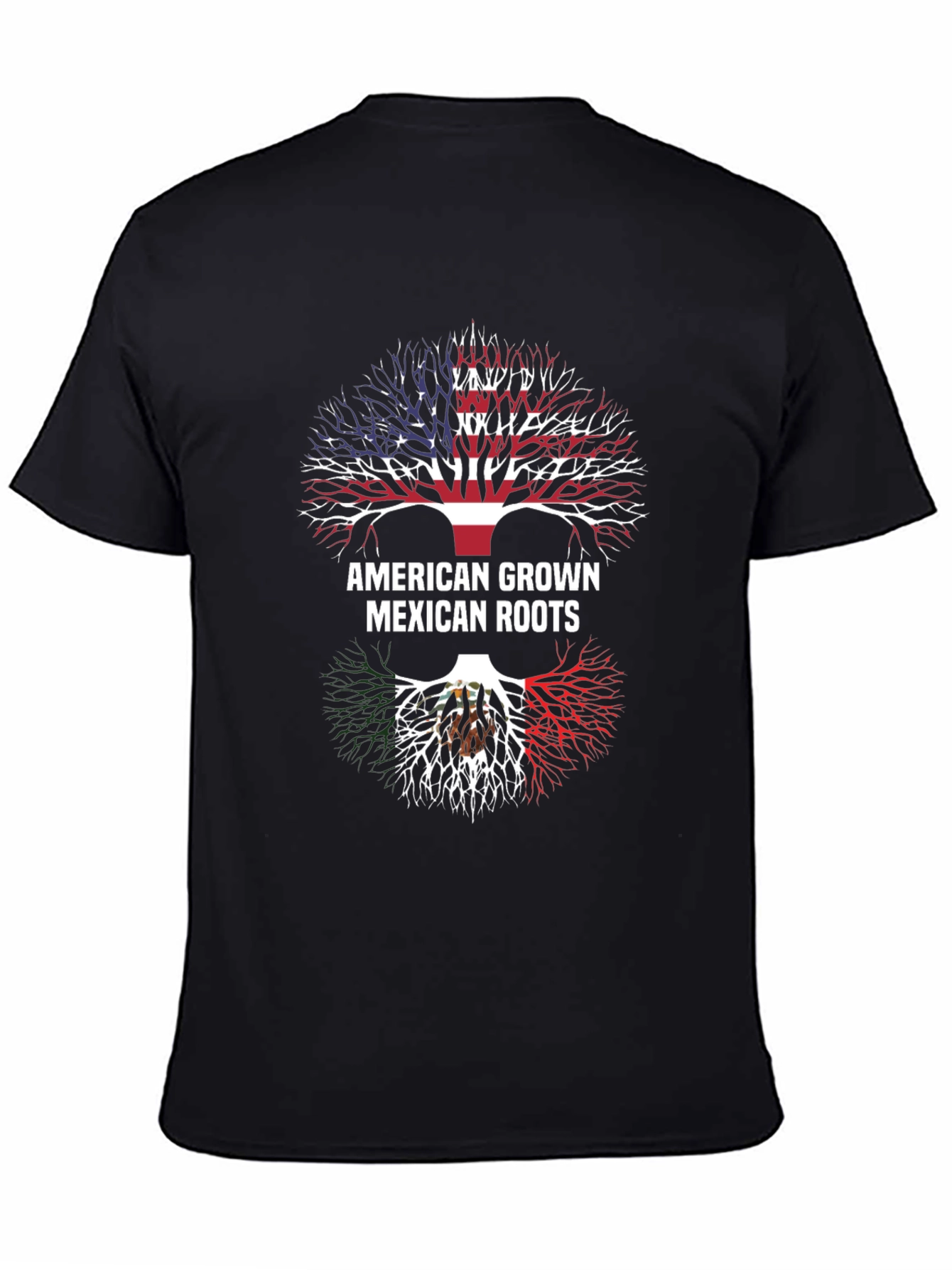 American Grown Mexican Roots T-Shirt