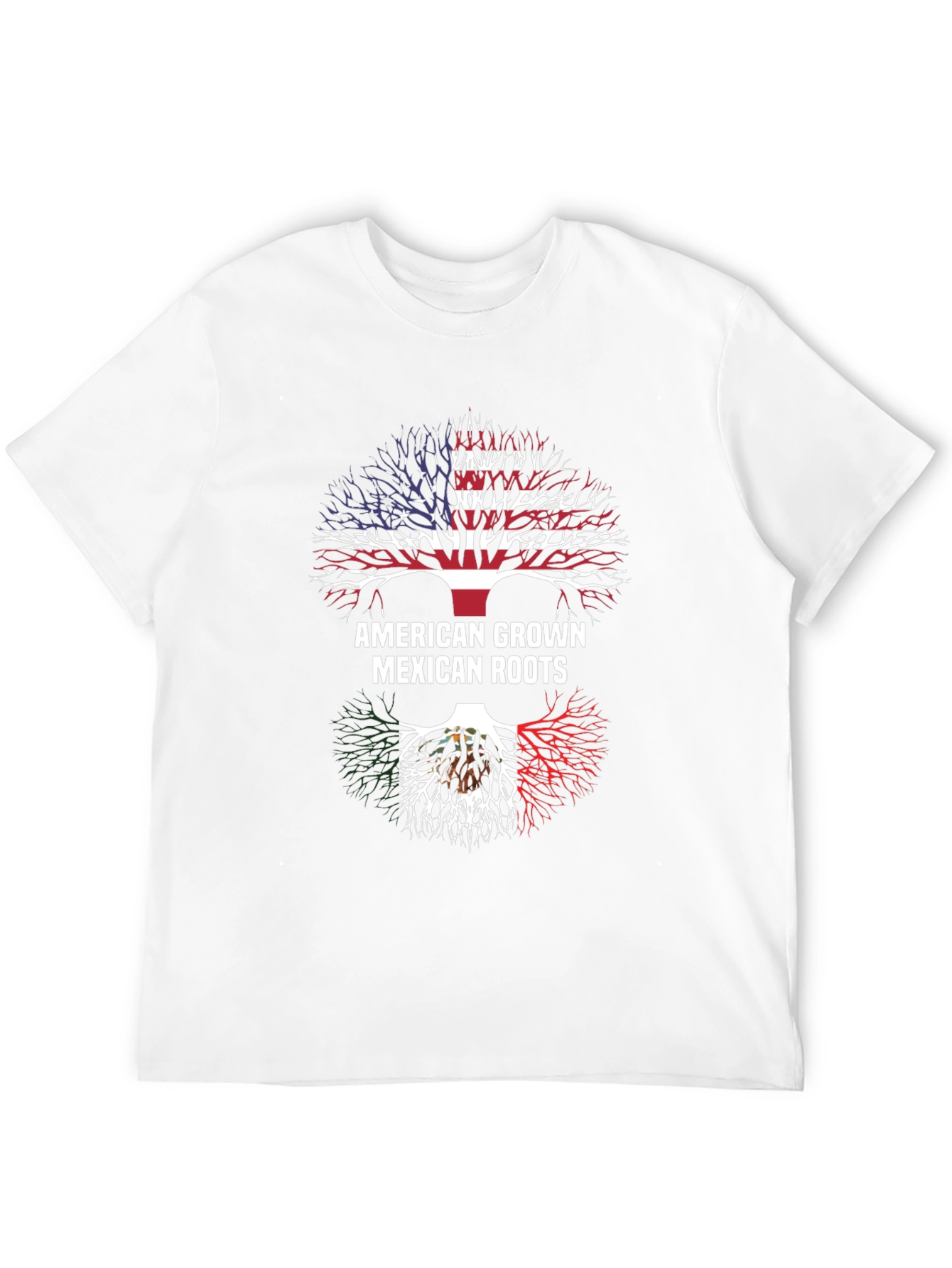 American Grown Mexican Roots T-Shirt
