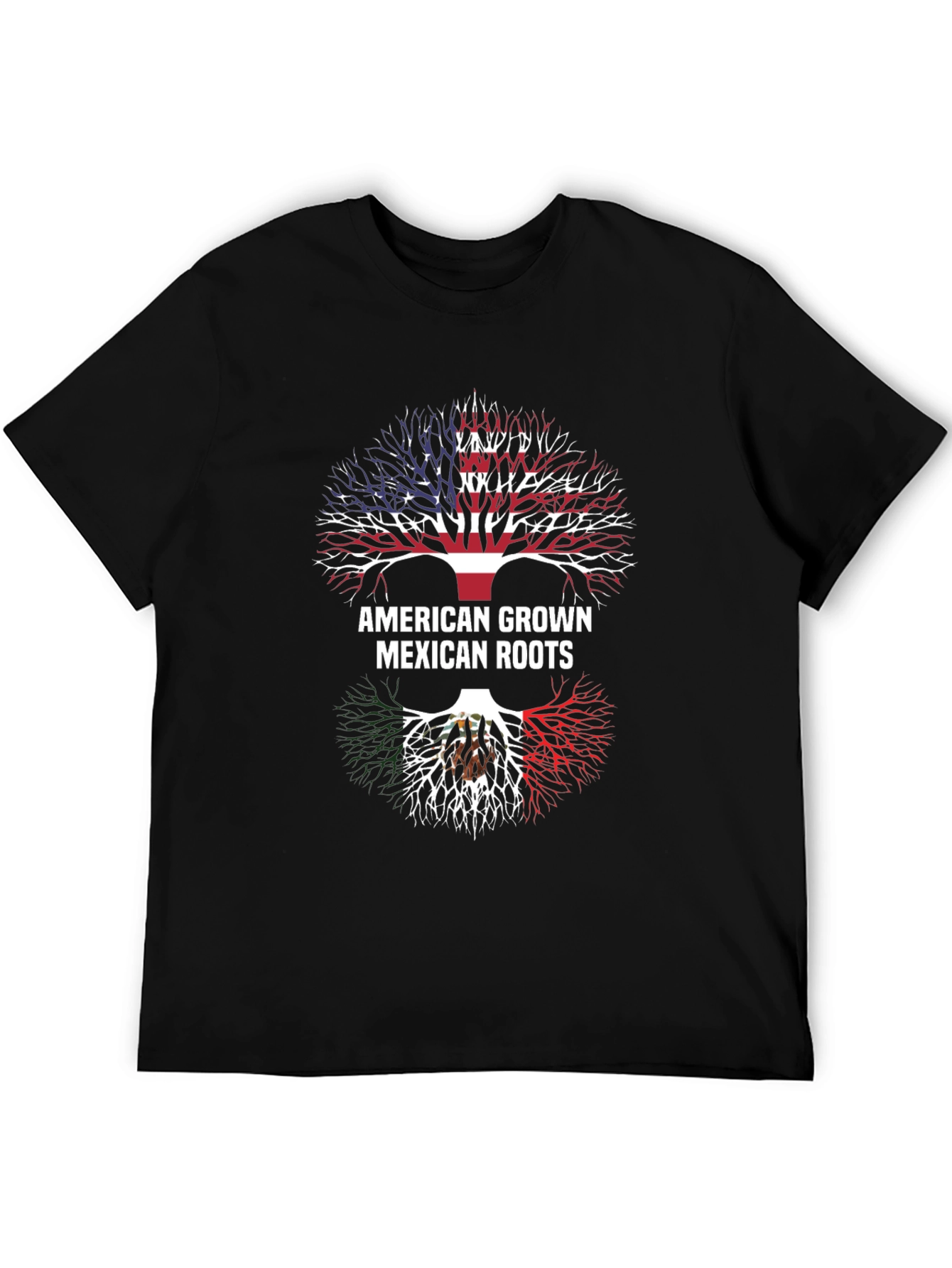 American Grown Mexican Roots T-Shirt