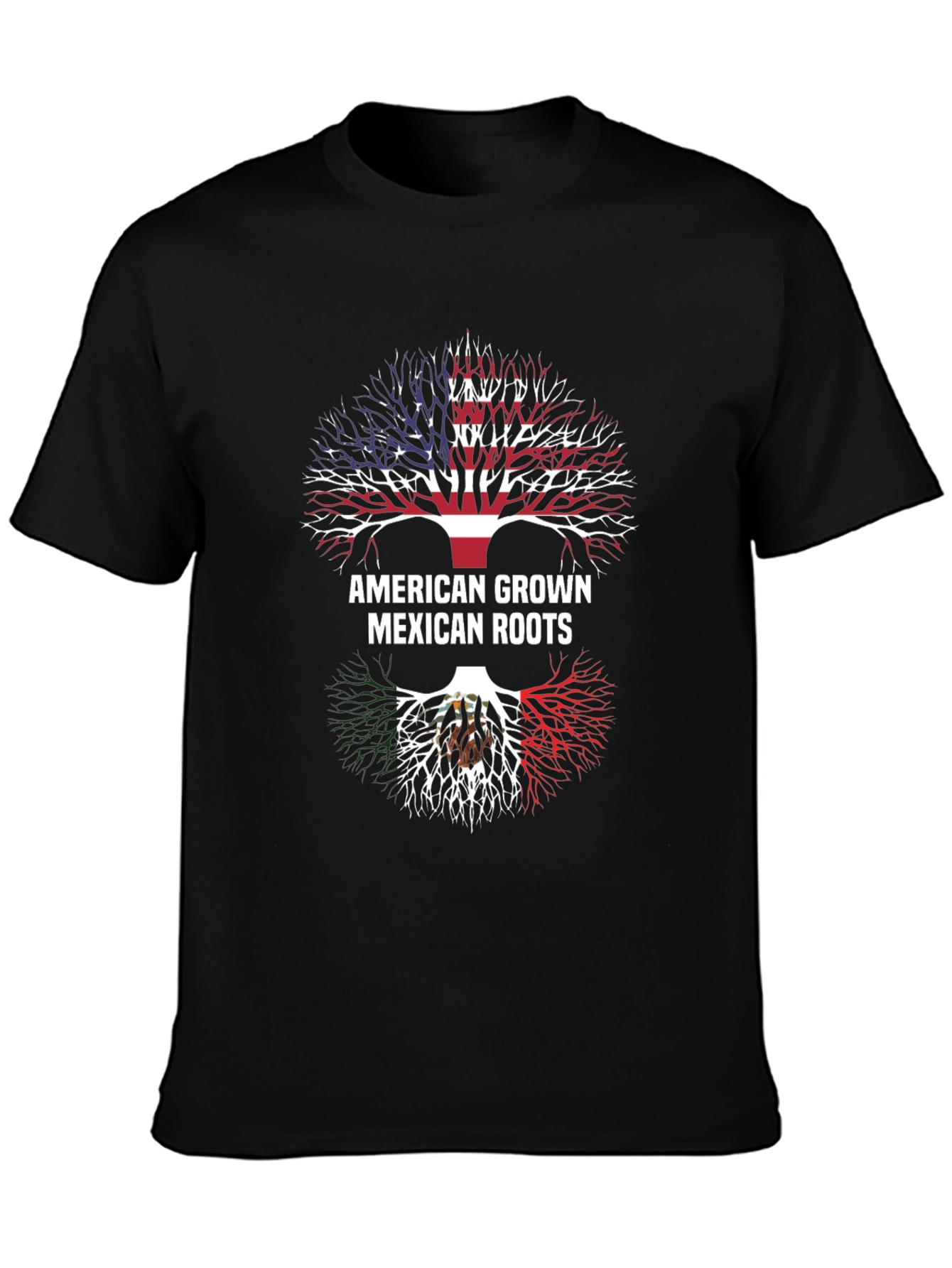 American Grown Mexican Roots T-Shirt