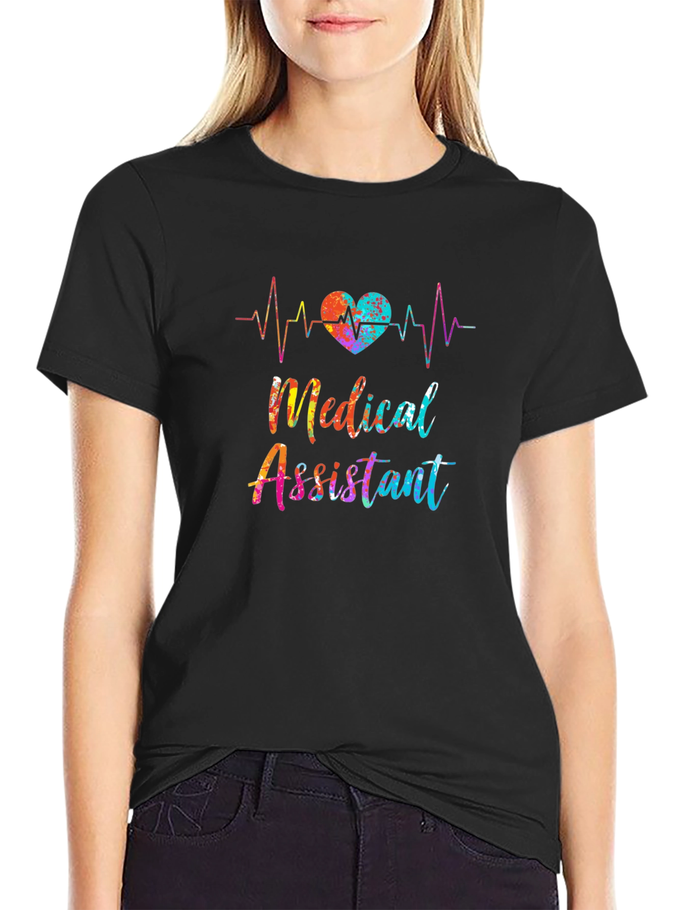 Medical Assistant Heartbeat T-Shirt