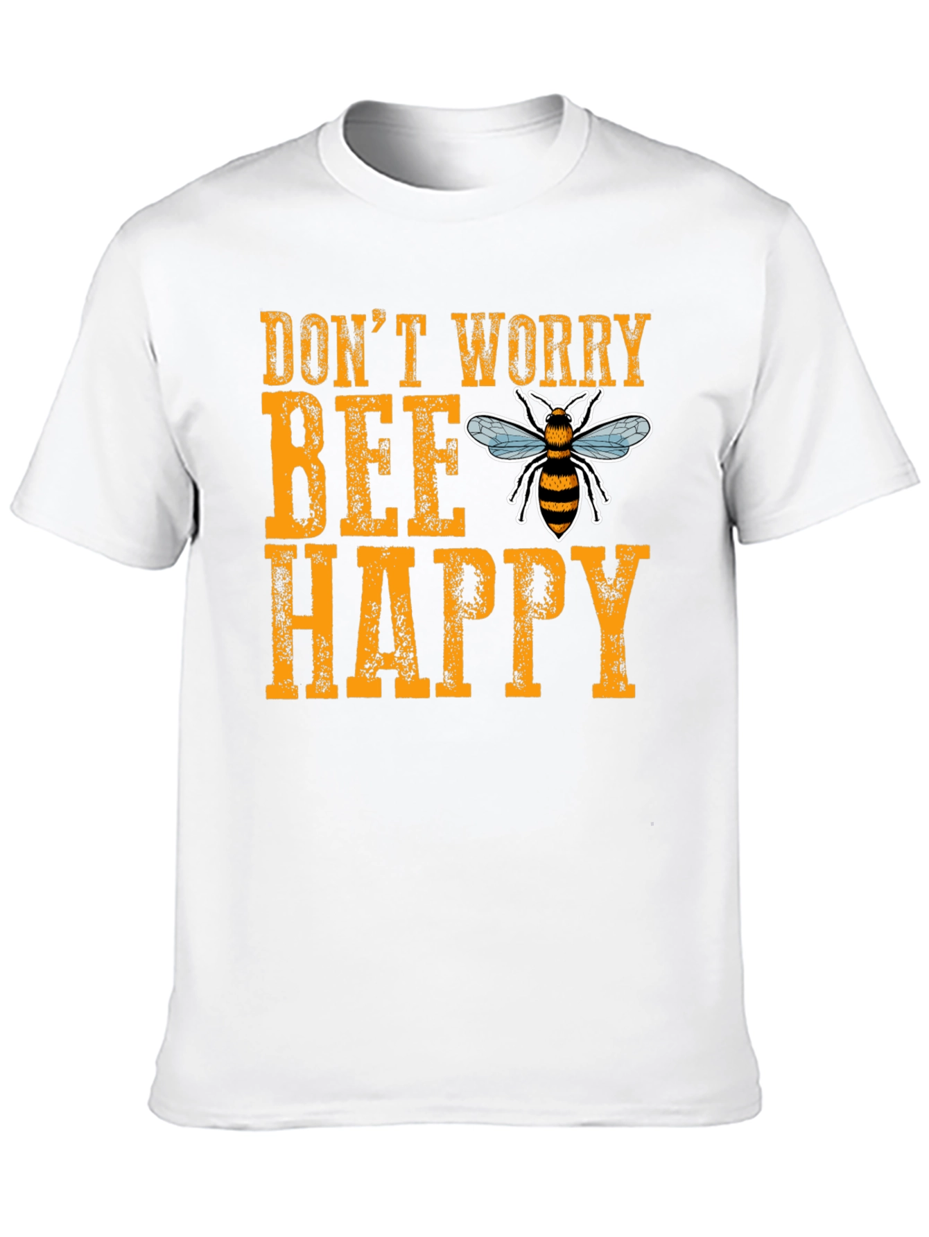 Dont Worry Bee Happy Graphic Tee