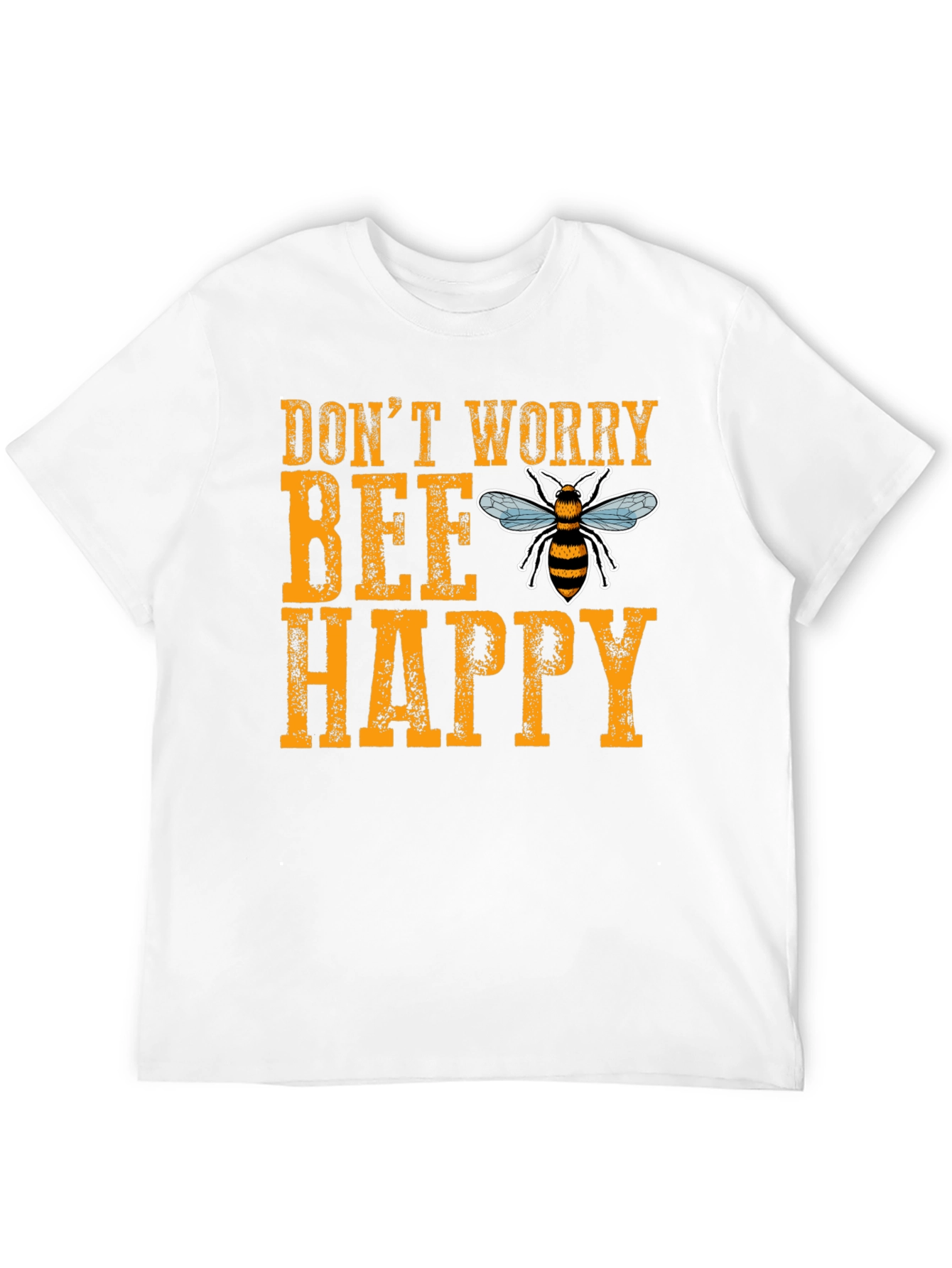 Dont Worry Bee Happy Graphic Tee