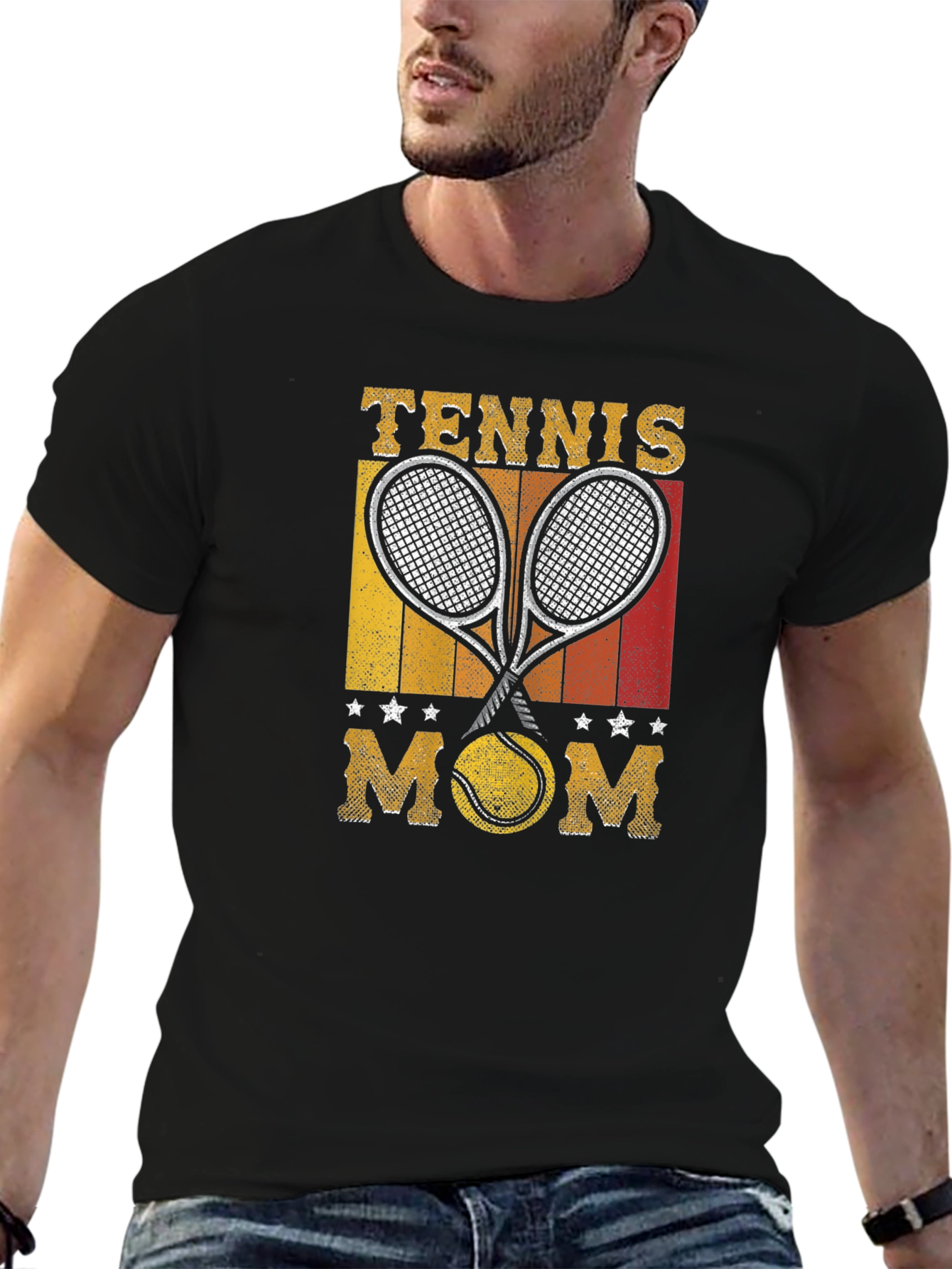 Tennis Mom Graphic Tee - Stylish Comfort Fit